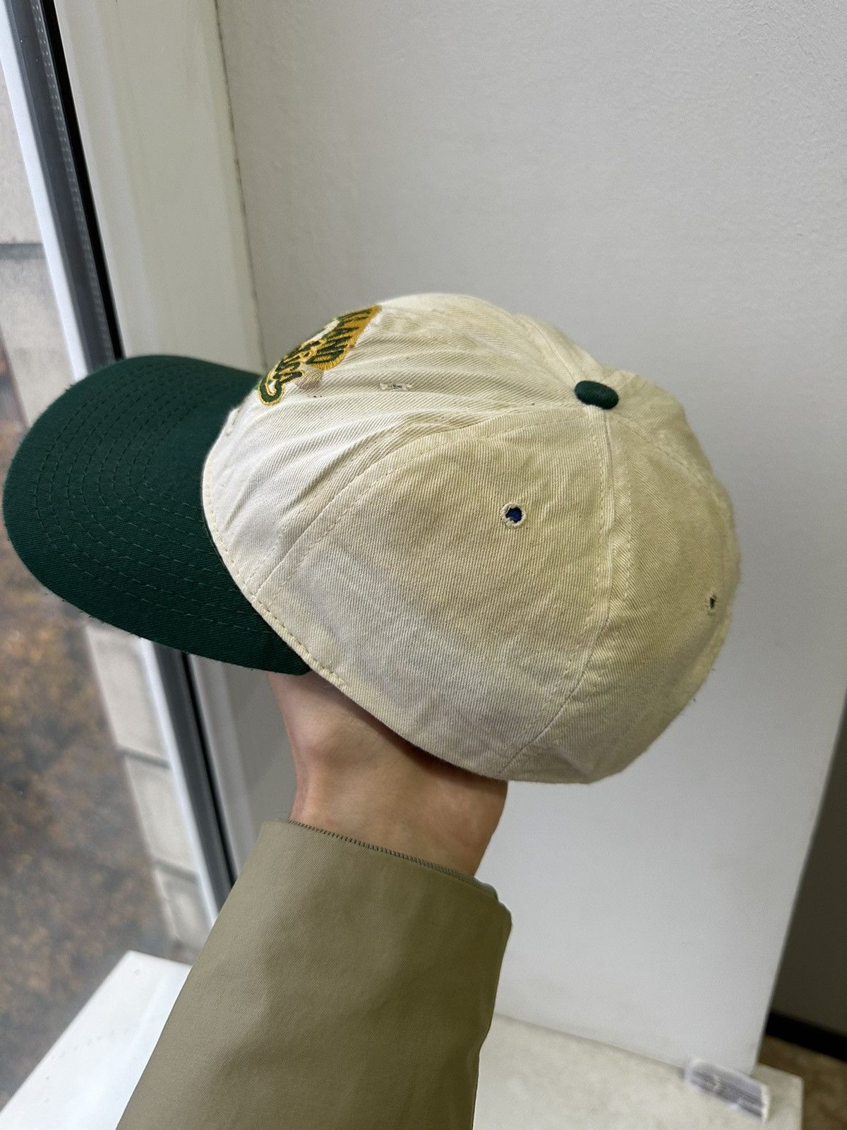 MLB Vintage Oakland Athletics MLB Made In USA Cap Size ONE SIZE - 2 Thumbnail