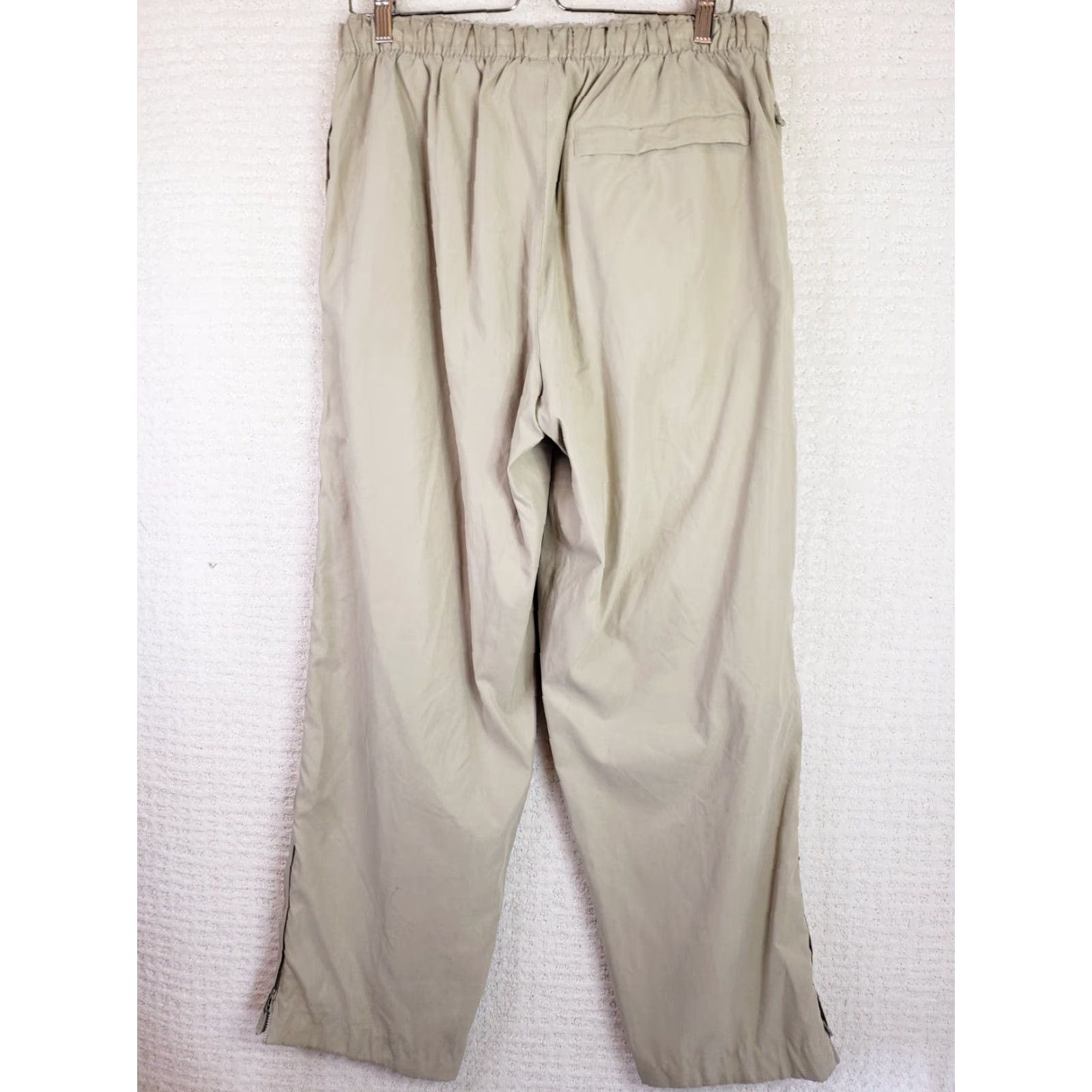 Van Heusen Van Heusen Men’s L Joggers Beig e Soft Touch Jersey Drawstring Pocket Zippered Bottoms Casual Comfort Sweatpants Size US L / EU 52-54 / 3 - 6 Thumbnail