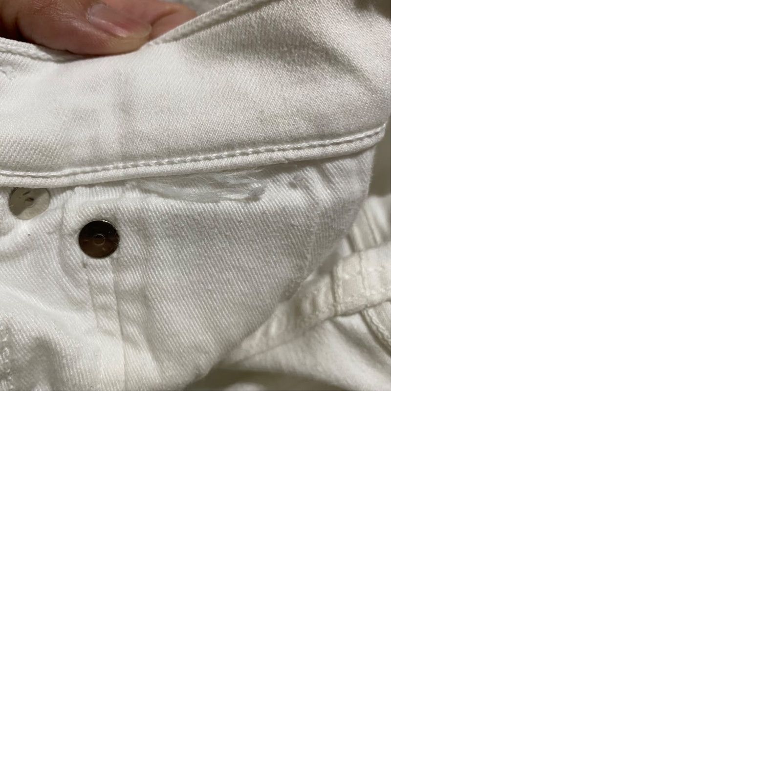 Agolde AGOLDE Womens Jeans White Light Wash 25 High Rise Slim Straight 5-Pocket Denim Size 42" / US 20 - 9 Thumbnail