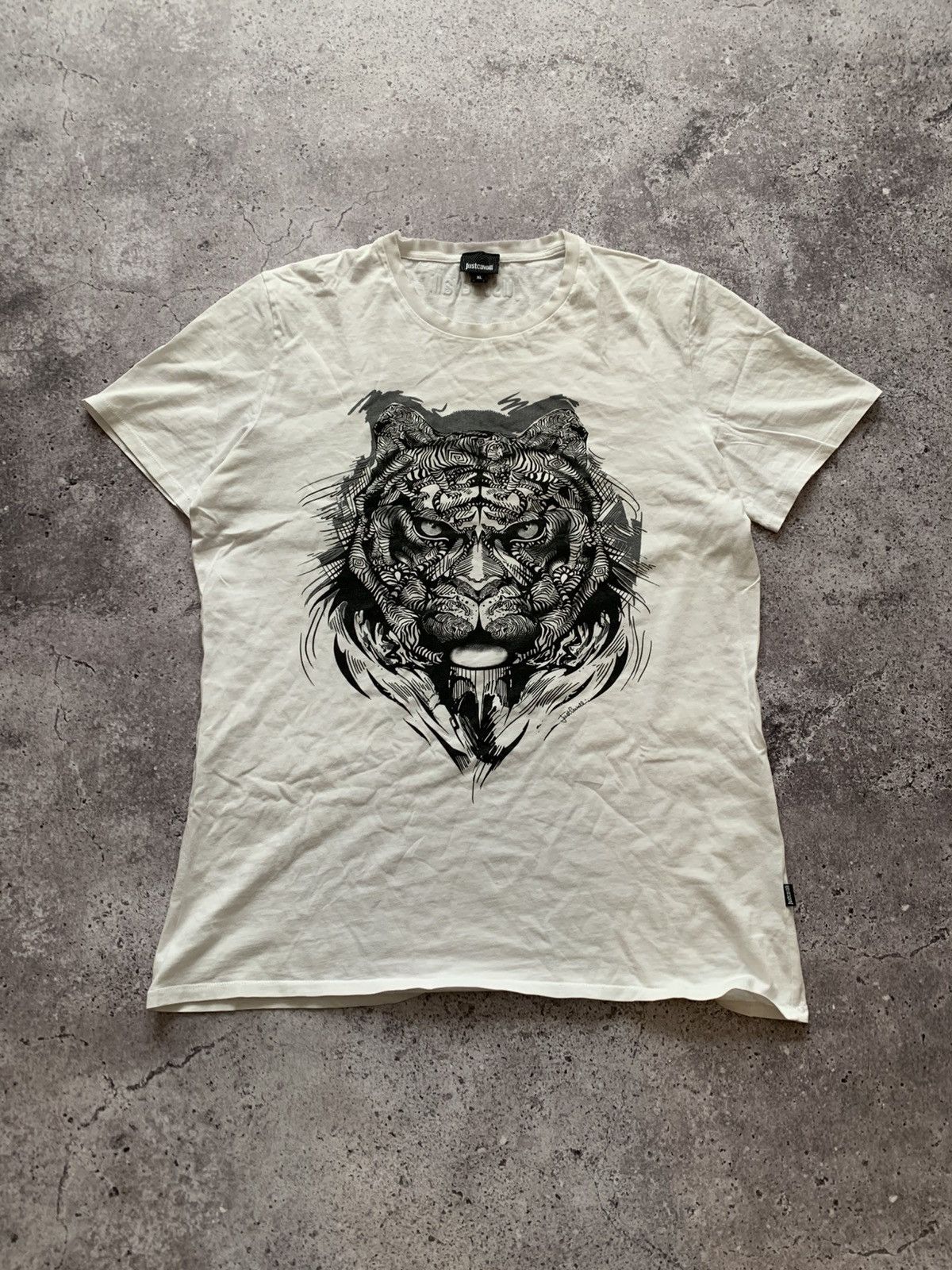 Just Cavalli 🔥JUST CAVALLI TIGER T-SHIRT Size US XL / EU 56 / 4 - 1 Thumbnail