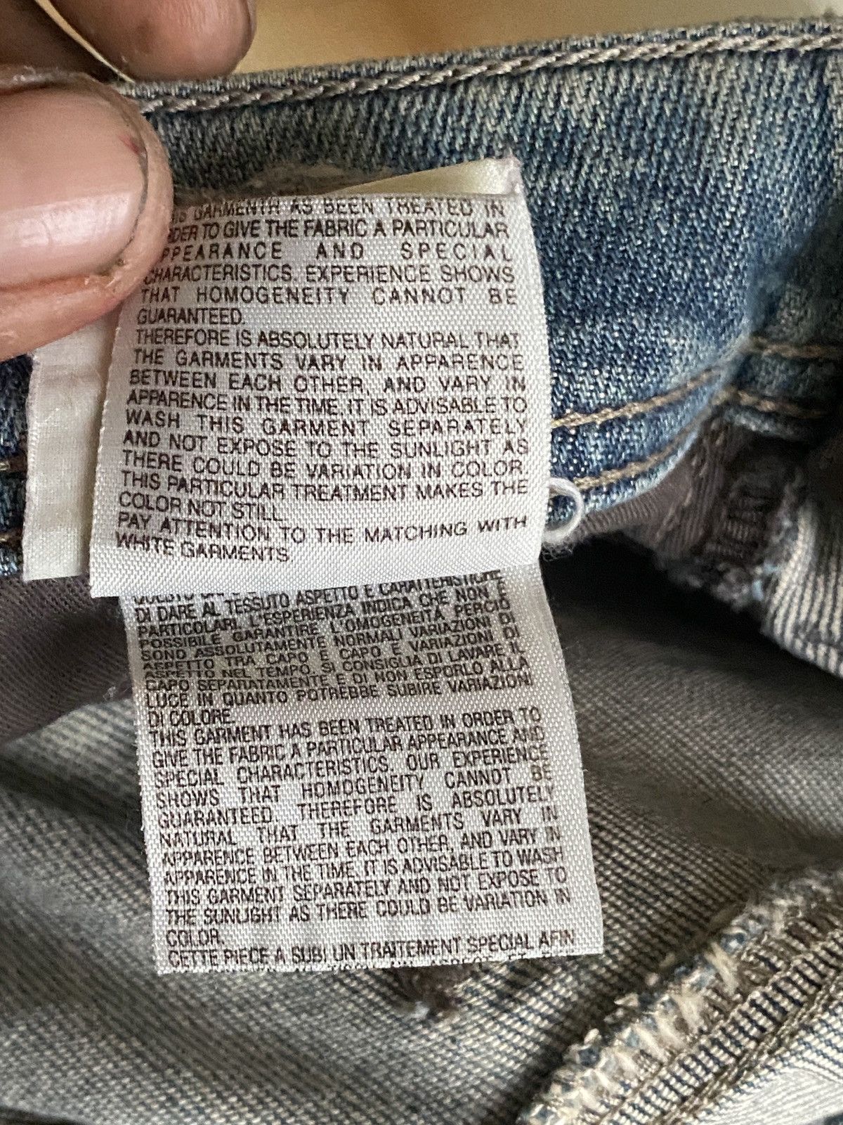 Diesel × If Six Was Nine Vintage diesel safado W29 L30 denim Size US 29 - 12 Thumbnail