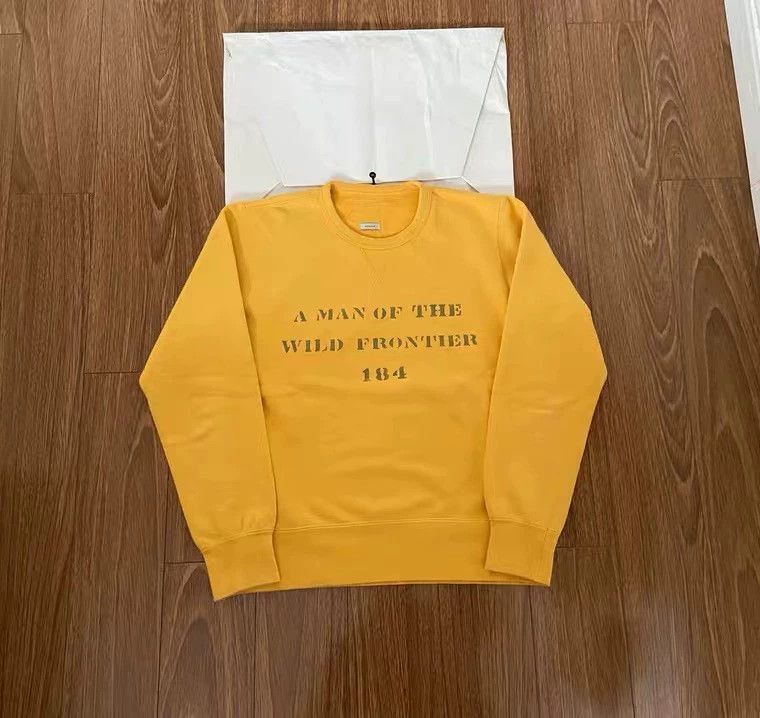VisvimLimited Edition Yellow Sweatshirt By Visvim-2504
