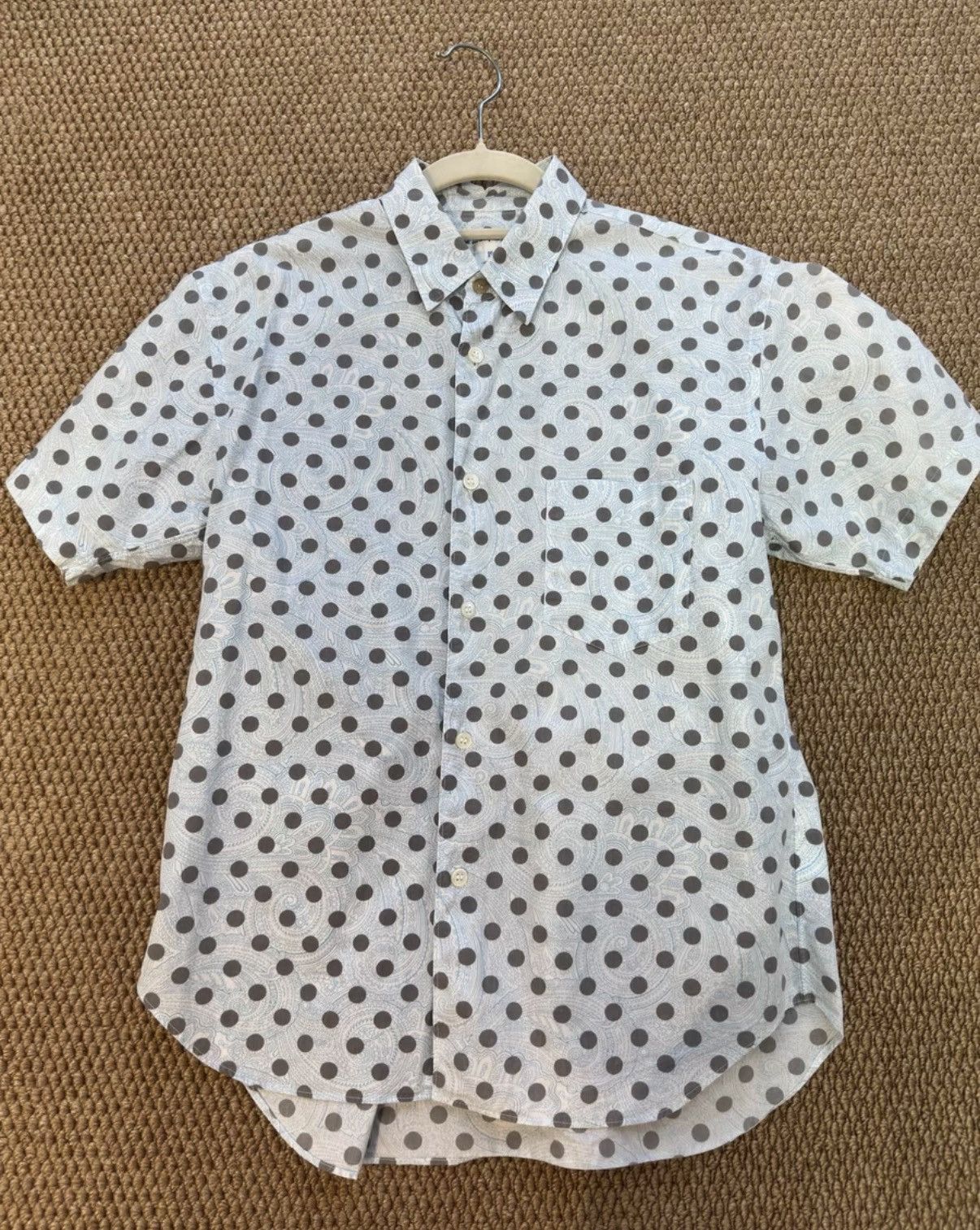 Comme des Garcons Comme des Garçons Polka Short Sleeve Shirt K23 Size US XS / EU 42 / 0 - 1 Thumbnail