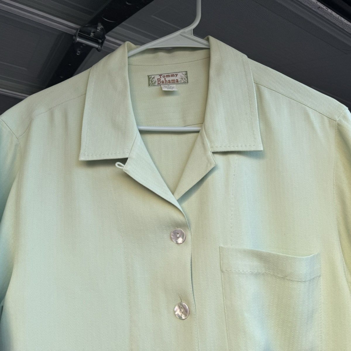 Vintage Vintage Silk Cropped Camp Collar Shirt Bowling Boxy Size US M / EU 48-50 / 2 - 5 Thumbnail