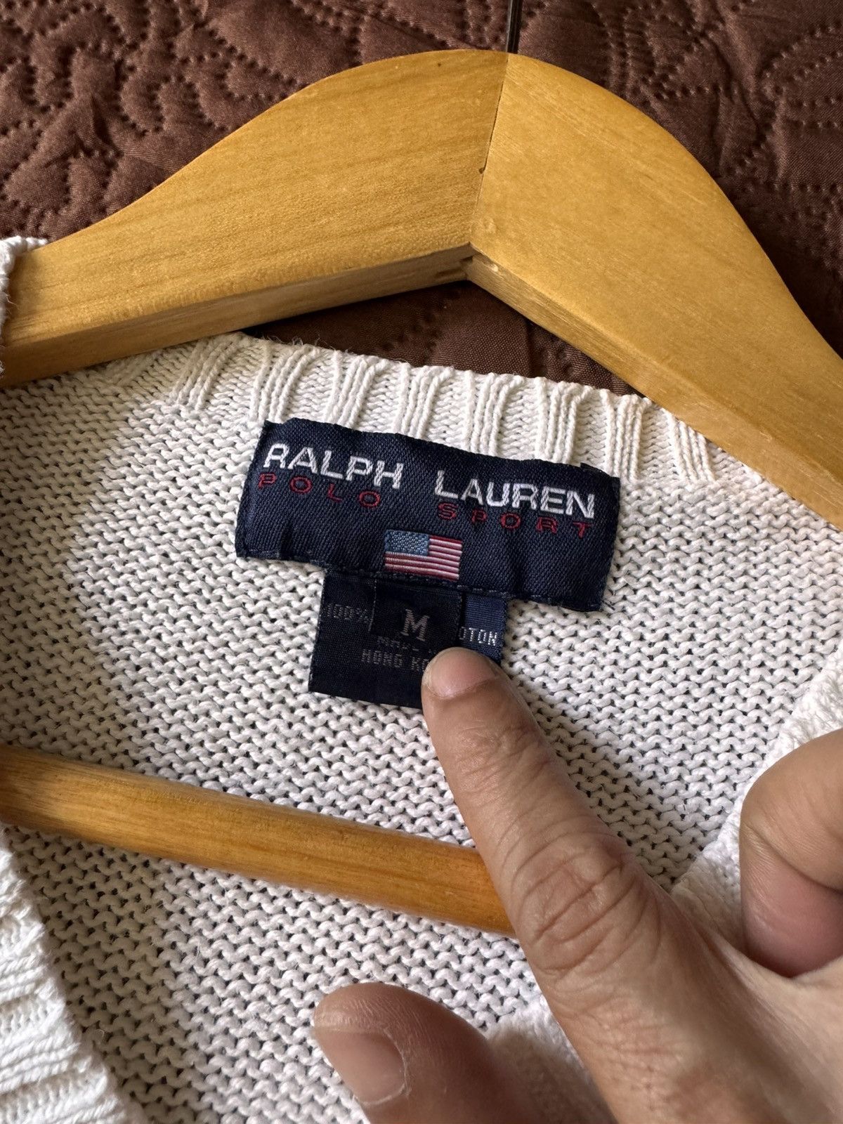 Polo Ralph Lauren RALPH LAUREN POLO SPORT V NECK KNIT TOP SHORT SLEVE Size S / US 4 / IT 40 - 4 Thumbnail