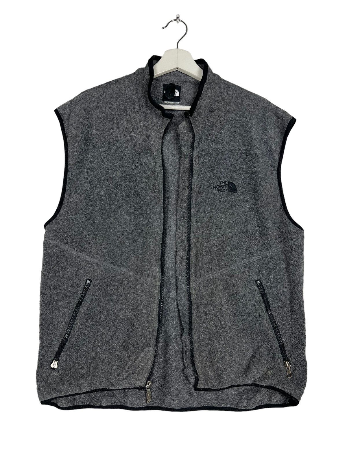 The North Face × Vintage 🔥 VINTAGE 80s THE NORTH FACE FLEECE VEST MADE IN USA Size US L / EU 52-54 / 3 - 1 Thumbnail