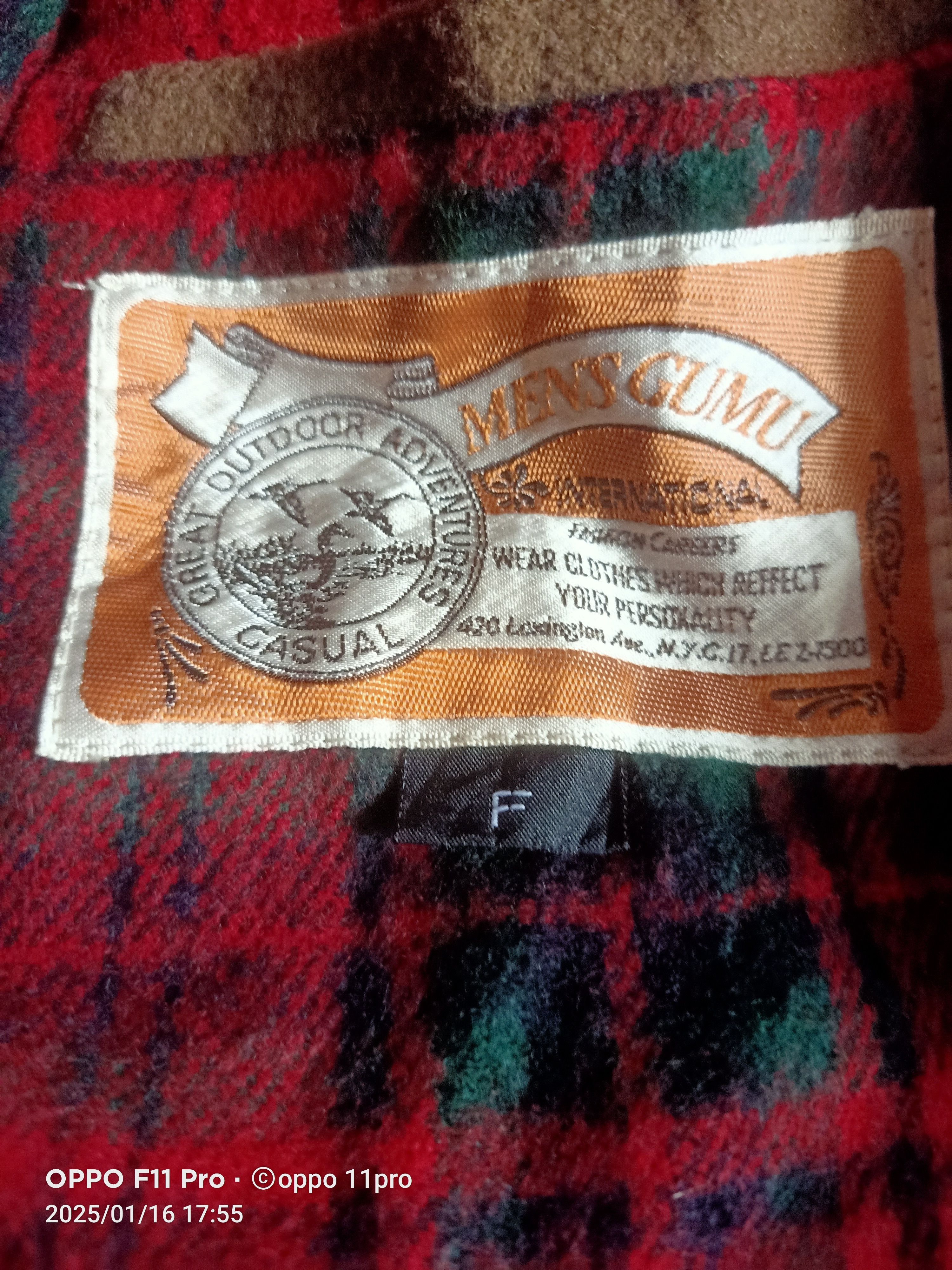 Japanese Brand × Vintage Men'S Gumu Trench Coat Wool Double Poket Size US XXL / EU 58 / 5 - 2 Thumbnail