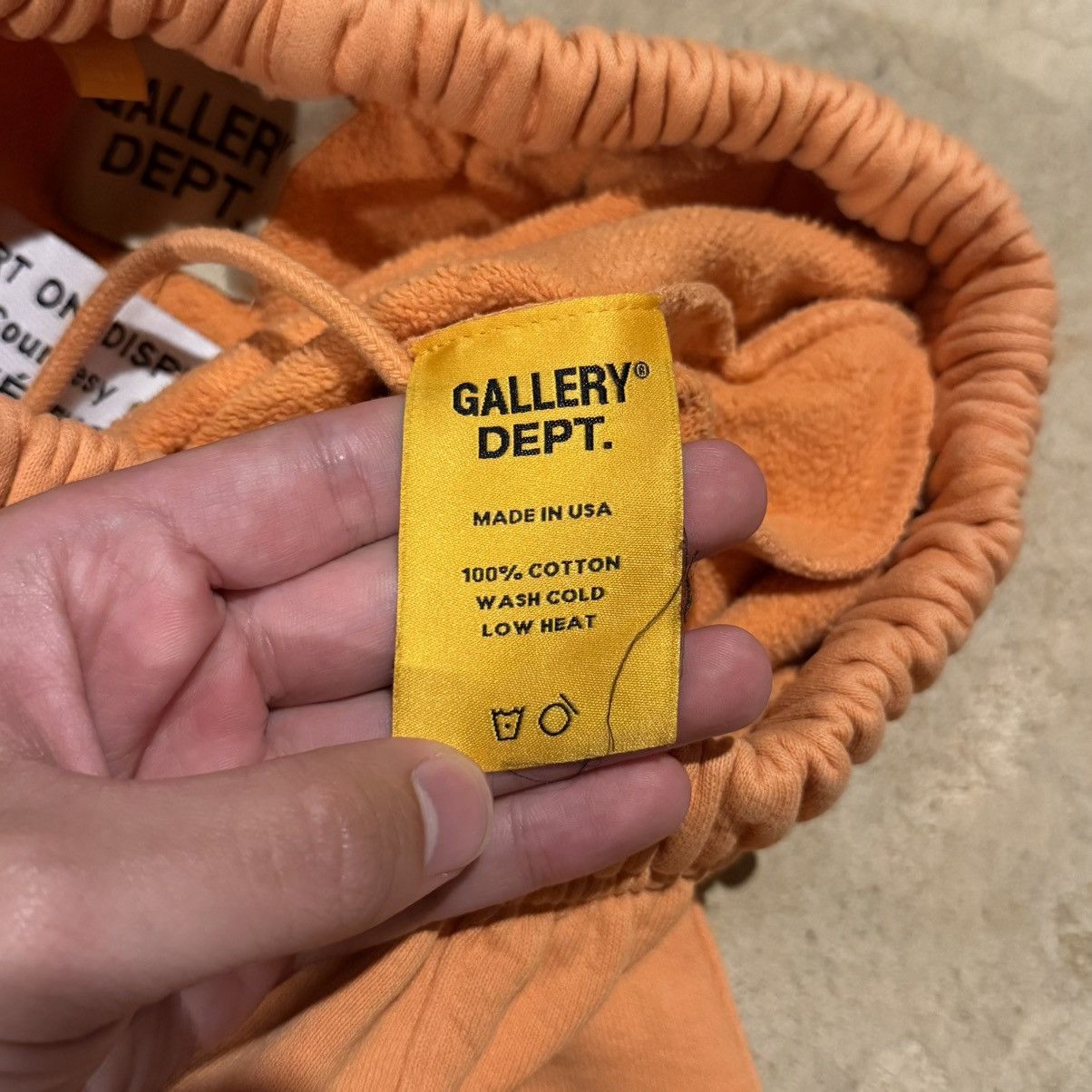 Gallery Dept. Gallery Dept G.I. Sweat Shorts Orange Distressed Size US 28 / EU 44 - 8 Thumbnail