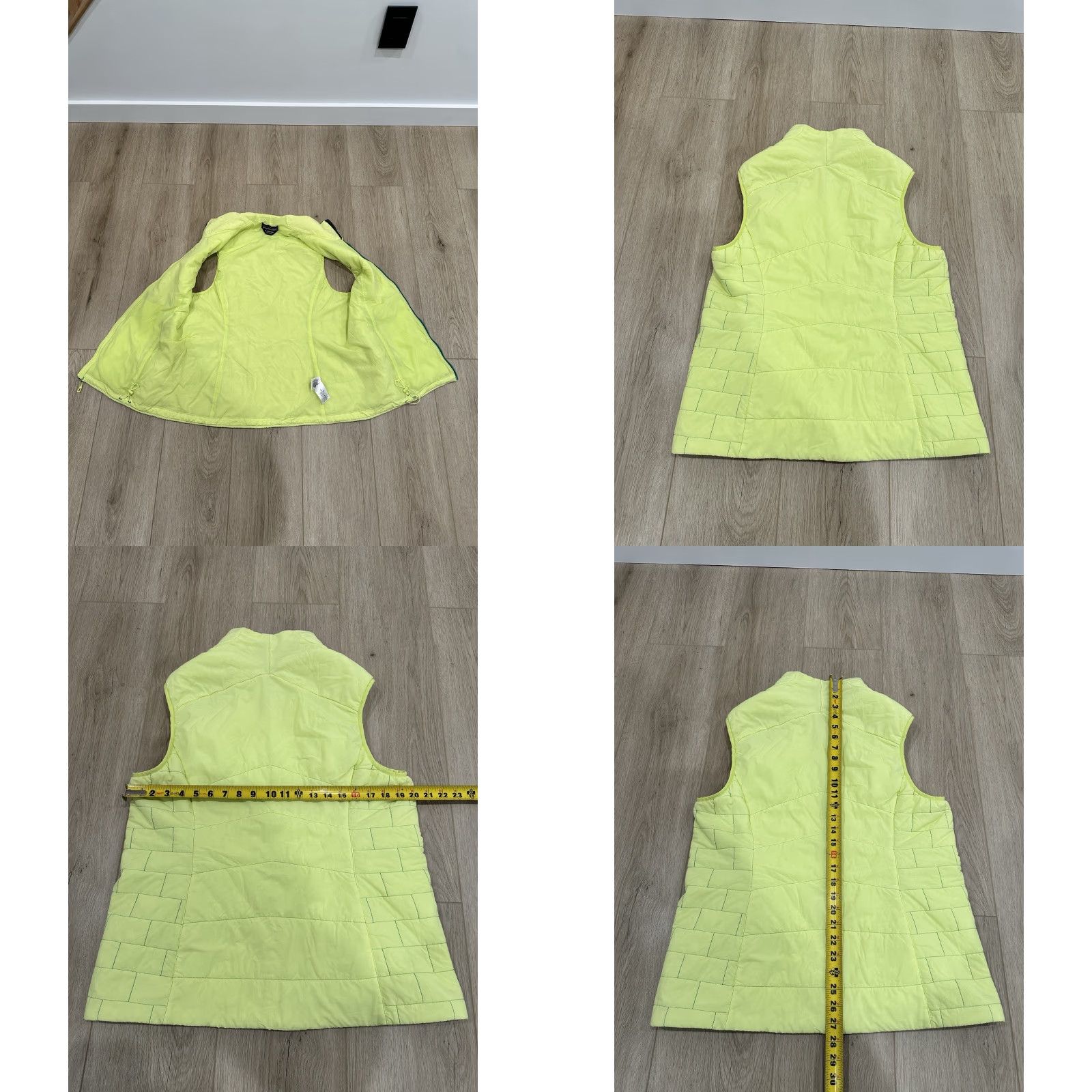 Patagonia PATAGONIA Vest Womens XL Yellow Nano-Air Light Hybrid All Seasons Full Zip Bodywarmer Breathable Insulated Logo 84275 Size XL / US 12-14 / IT 48-50 - 8 Thumbnail