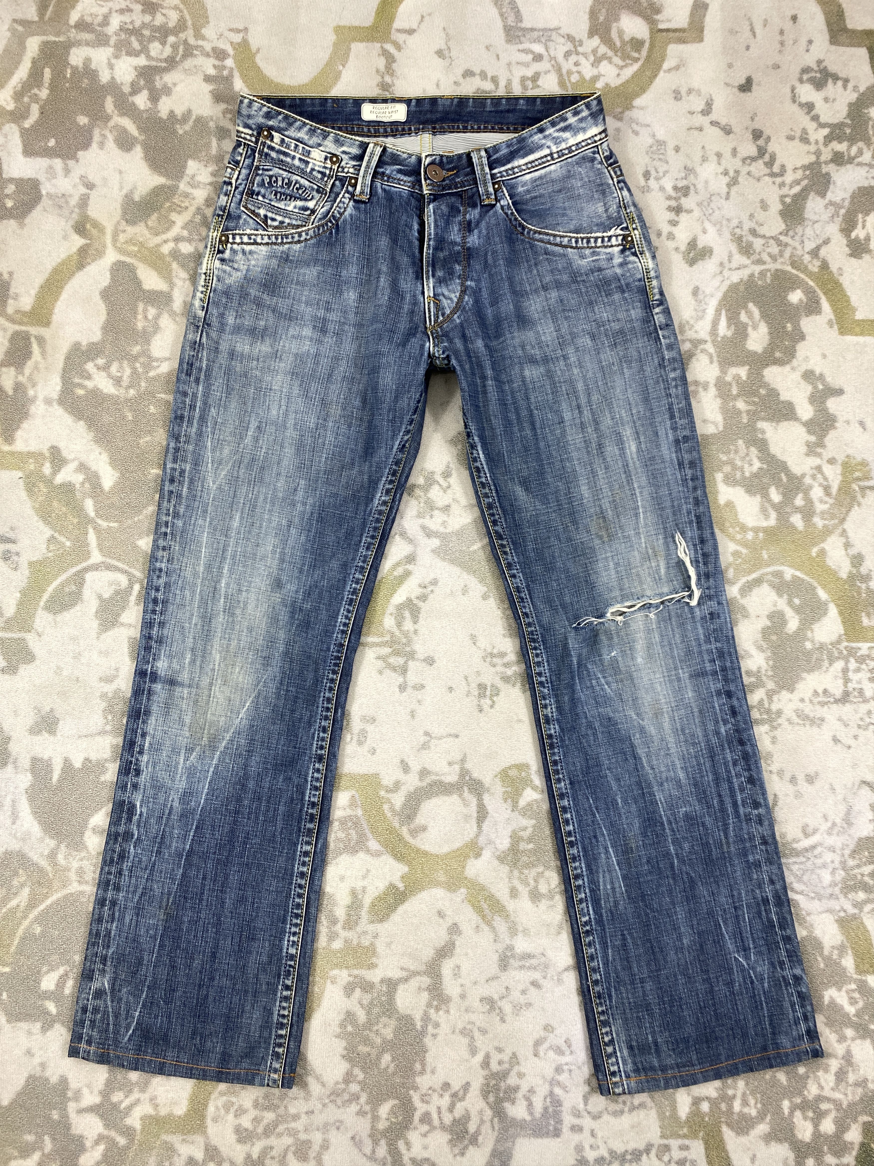 Le Grande Bleu (L.G.B.) Vintage pepe Jeans lgb style 30x29 - JN 3021 Size US 30 / EU 46 - 2 Thumbnail