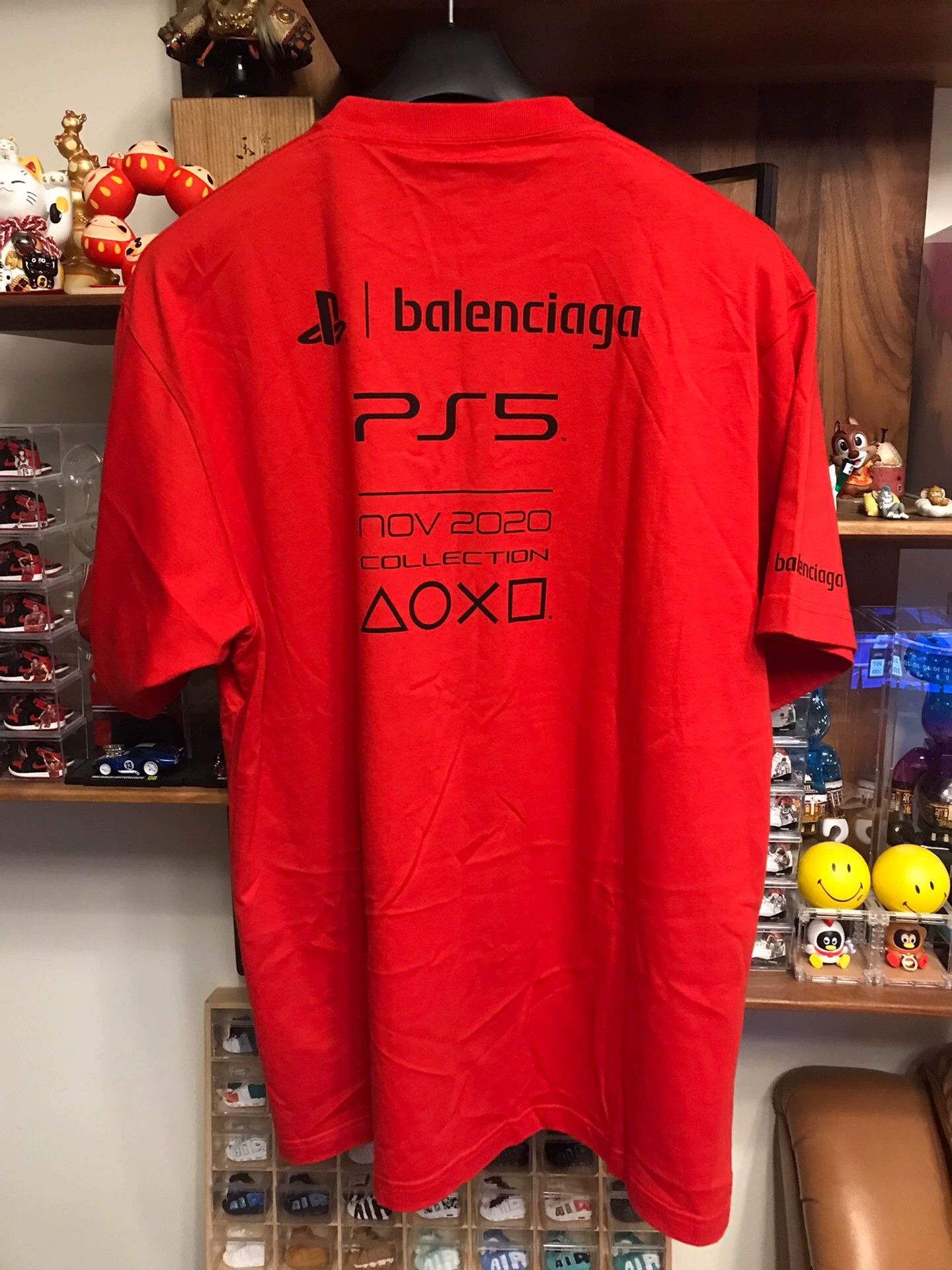Balenciaga Balenciaga x PlayStation OS Cotton SS Tee XXS Size US XXS / EU 40 - 2 Thumbnail