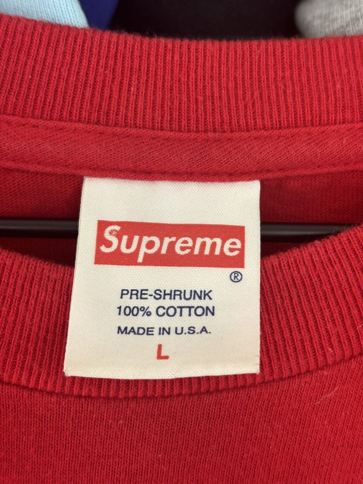 Supreme Supreme Morrissey Photo Men’s Tee Shirt SS16 Size Large Red Size US L / EU 52-54 / 3 - 4 Thumbnail