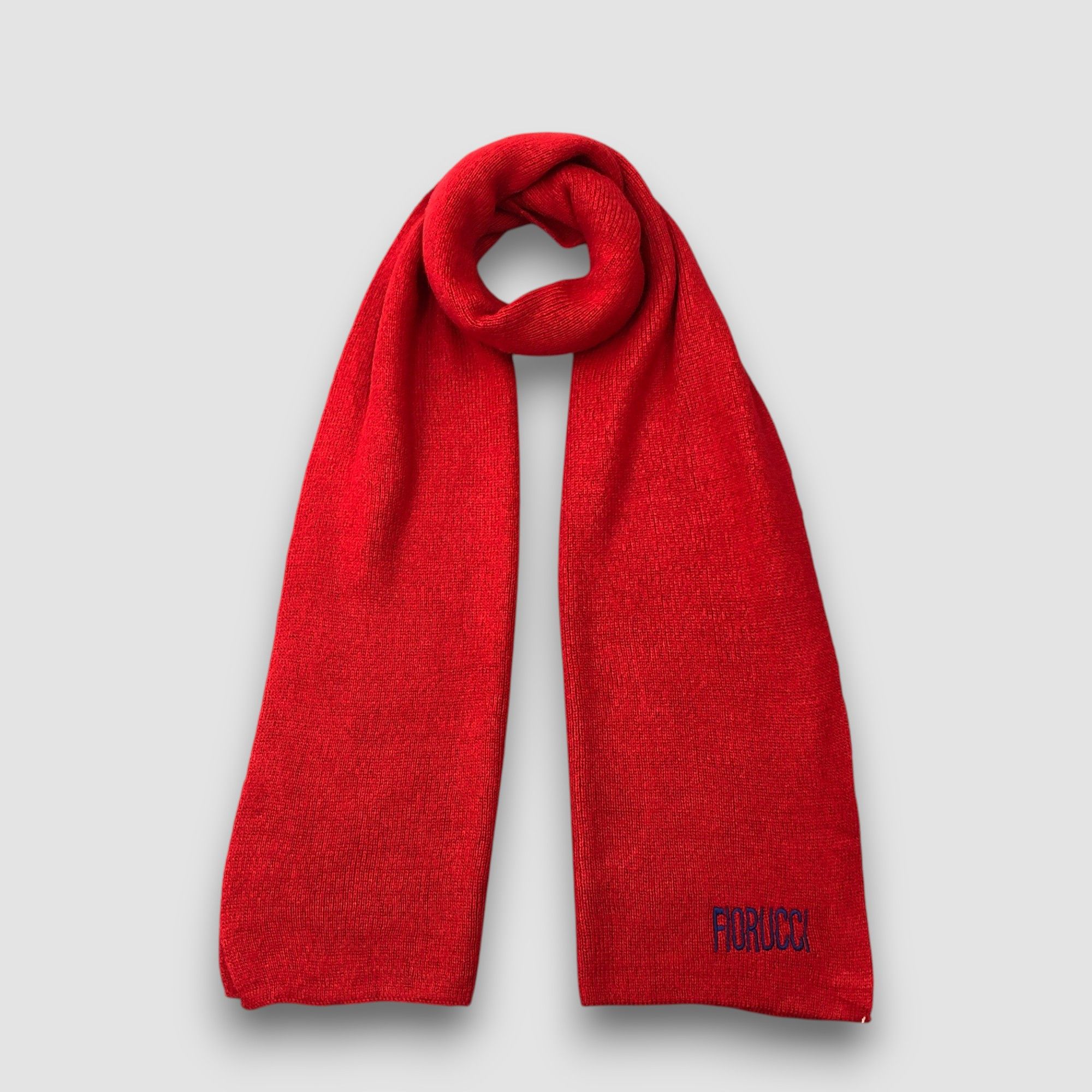 Fiorucci Vintage Fiorucci Scarf Muffler Wool Knit Winter Scarves Size ONE SIZE - 1 Thumbnail