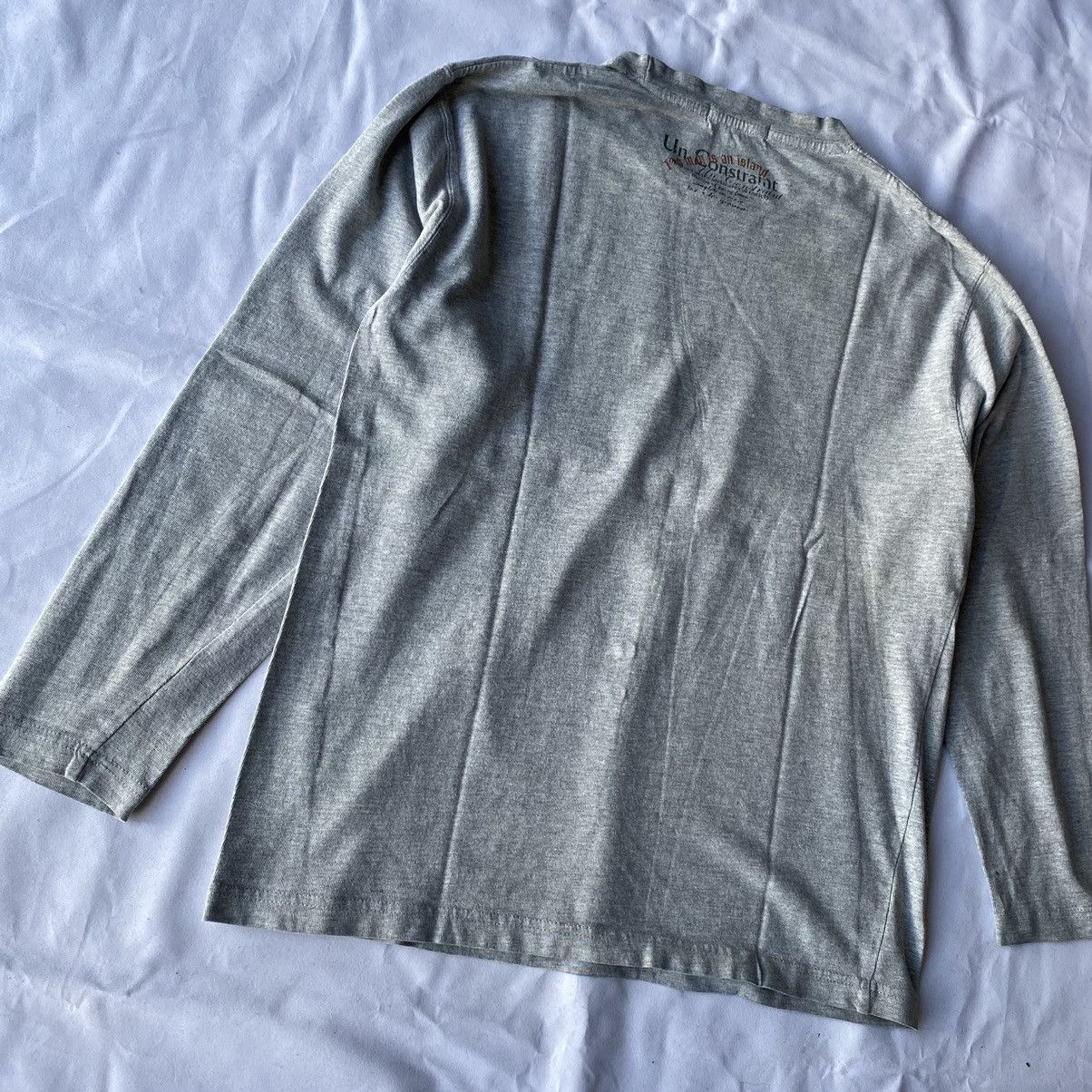 Beauty Beast × If Six Was Nine × Japanese Brand Japanese Unconstraint Poem No Man Is An Island Long Sleeve Size US M / EU 48-50 / 2 - 9 Thumbnail