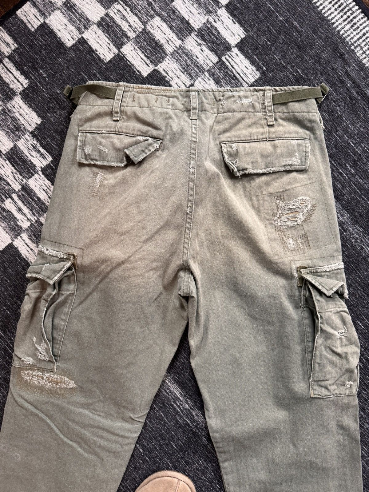 Denim & Supply Ralph Lauren Denim & Supply Ralph Lauren Distressed Patch Cargo Pants Size US 29 - 13 Thumbnail