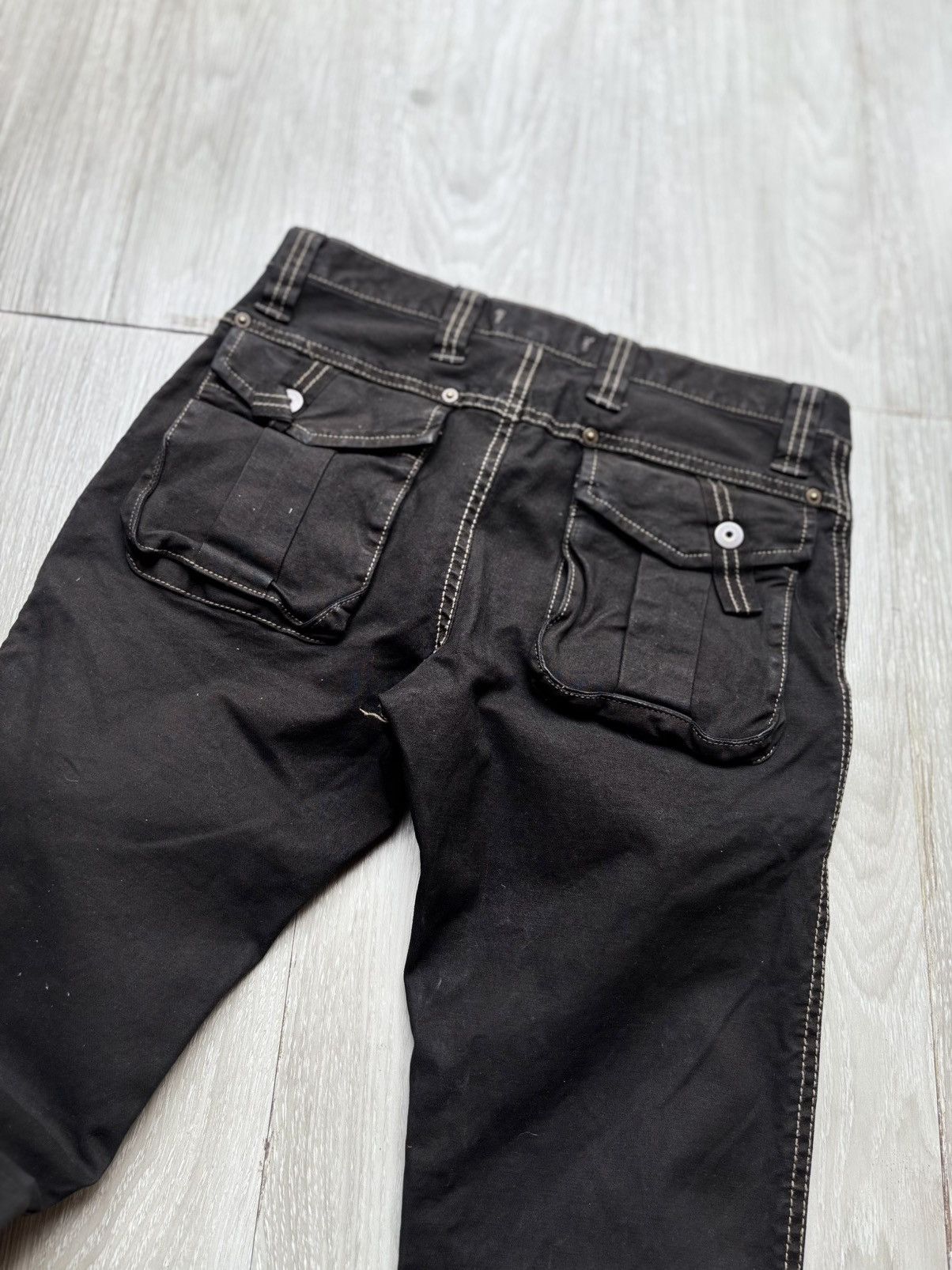 Japanese Brand BLUE WAY lace up flared pants Size US 26 / EU 42 - 6 Thumbnail