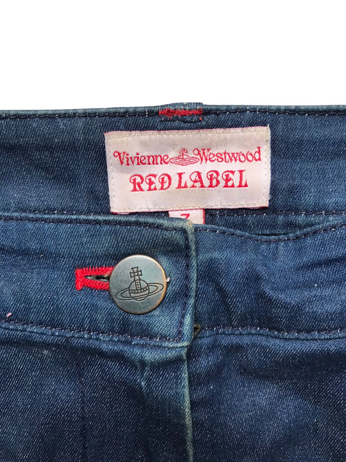 Japanese Brand × Vivienne Westwood Vintage Vivienne Westwood Red Label Distressed denim Pant Size 30" / US 8 / IT 44 - 15 Thumbnail