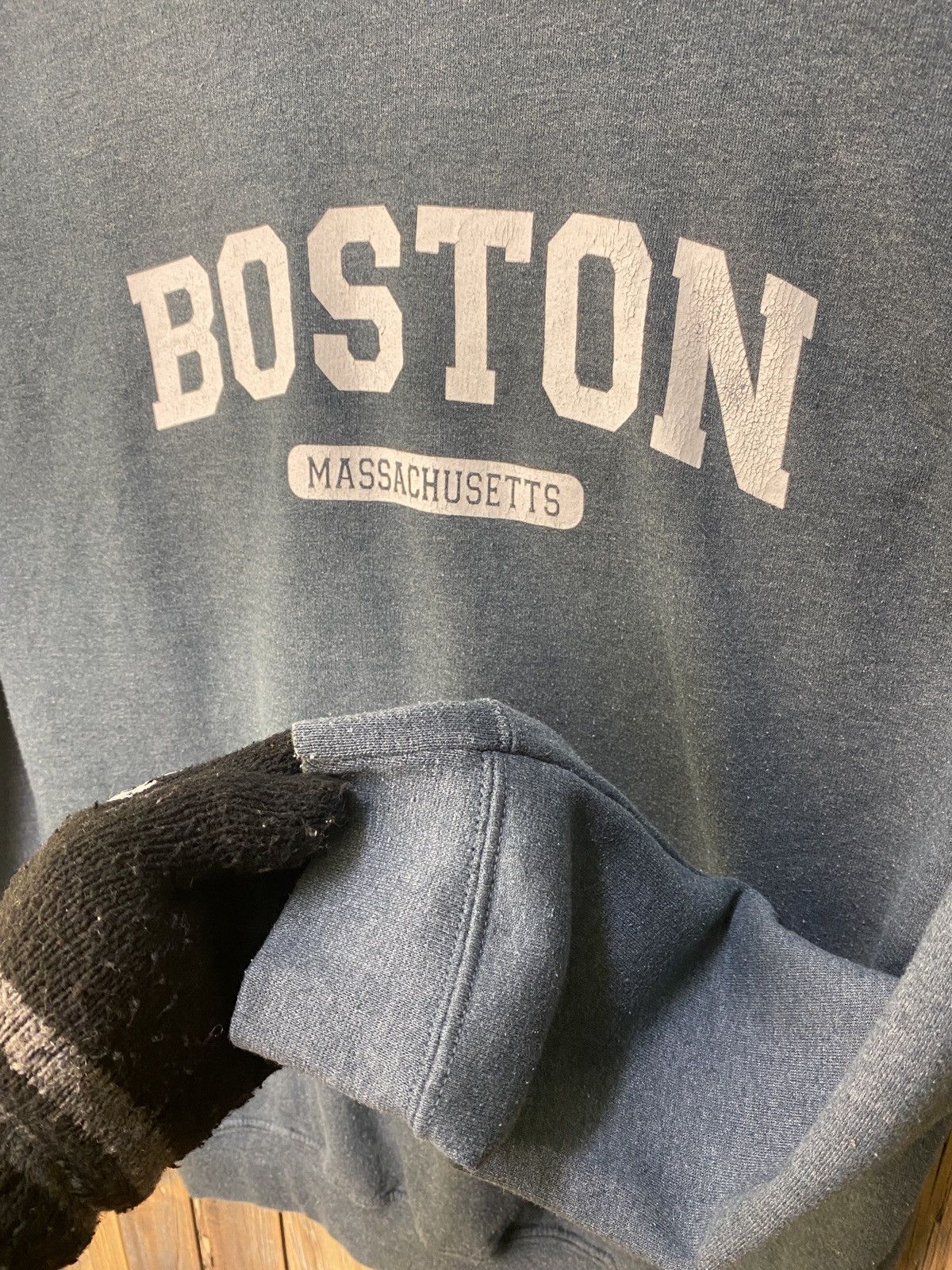 Gildan × Vintage Vintage gildan boston crewneck sweatshirt Size US M / EU 48-50 / 2 - 9 Thumbnail