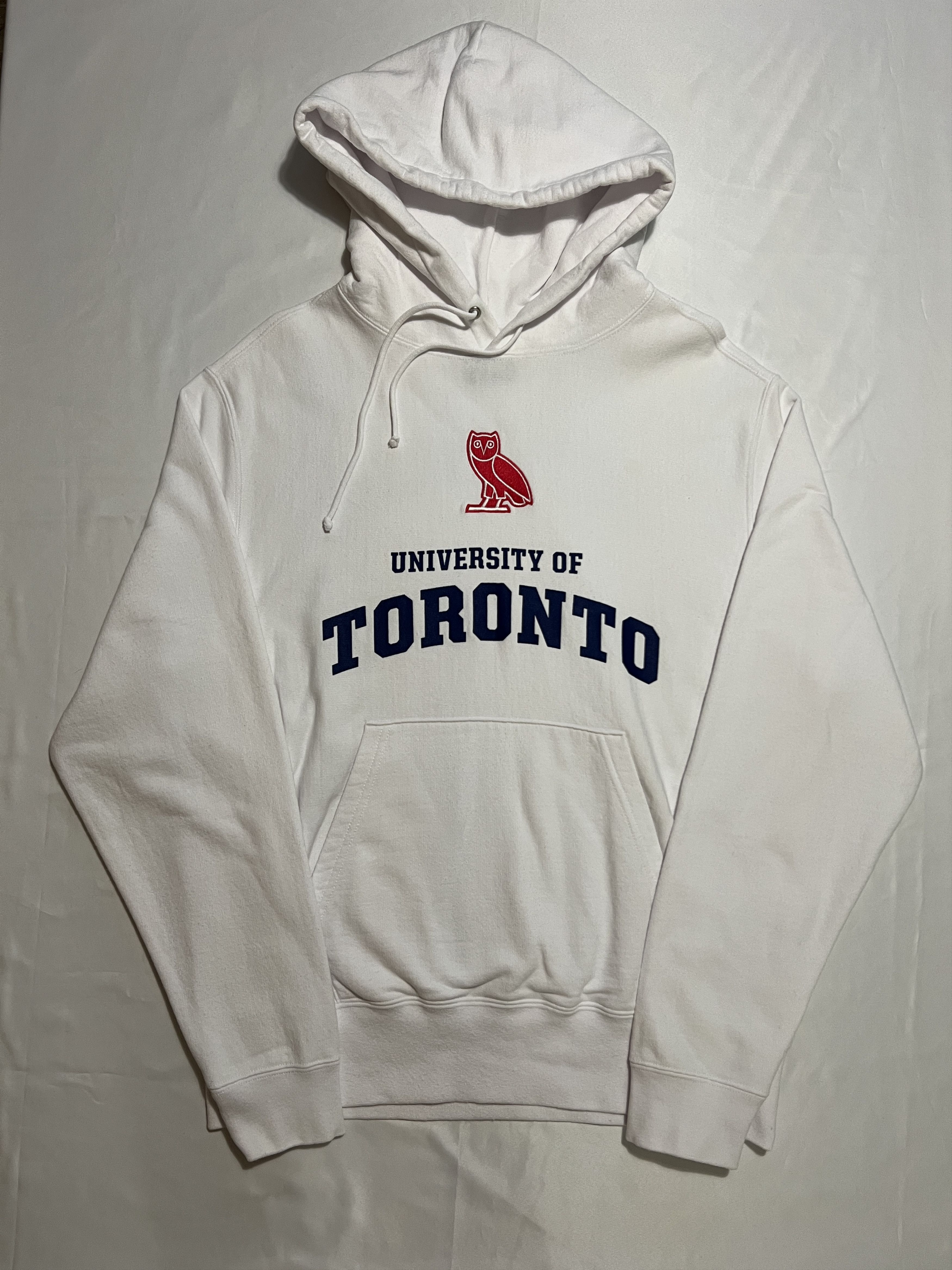 October's Very Own OVO X UofT University Of Toronto Hoodie SWEATSHIRT - White Size US M / EU 48-50 / 2 - 3 Thumbnail