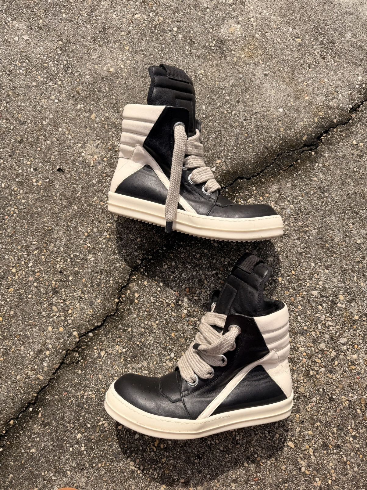 Rick Owens Rick Owens Geobasket Size US 10 / EU 43 - 1 Thumbnail