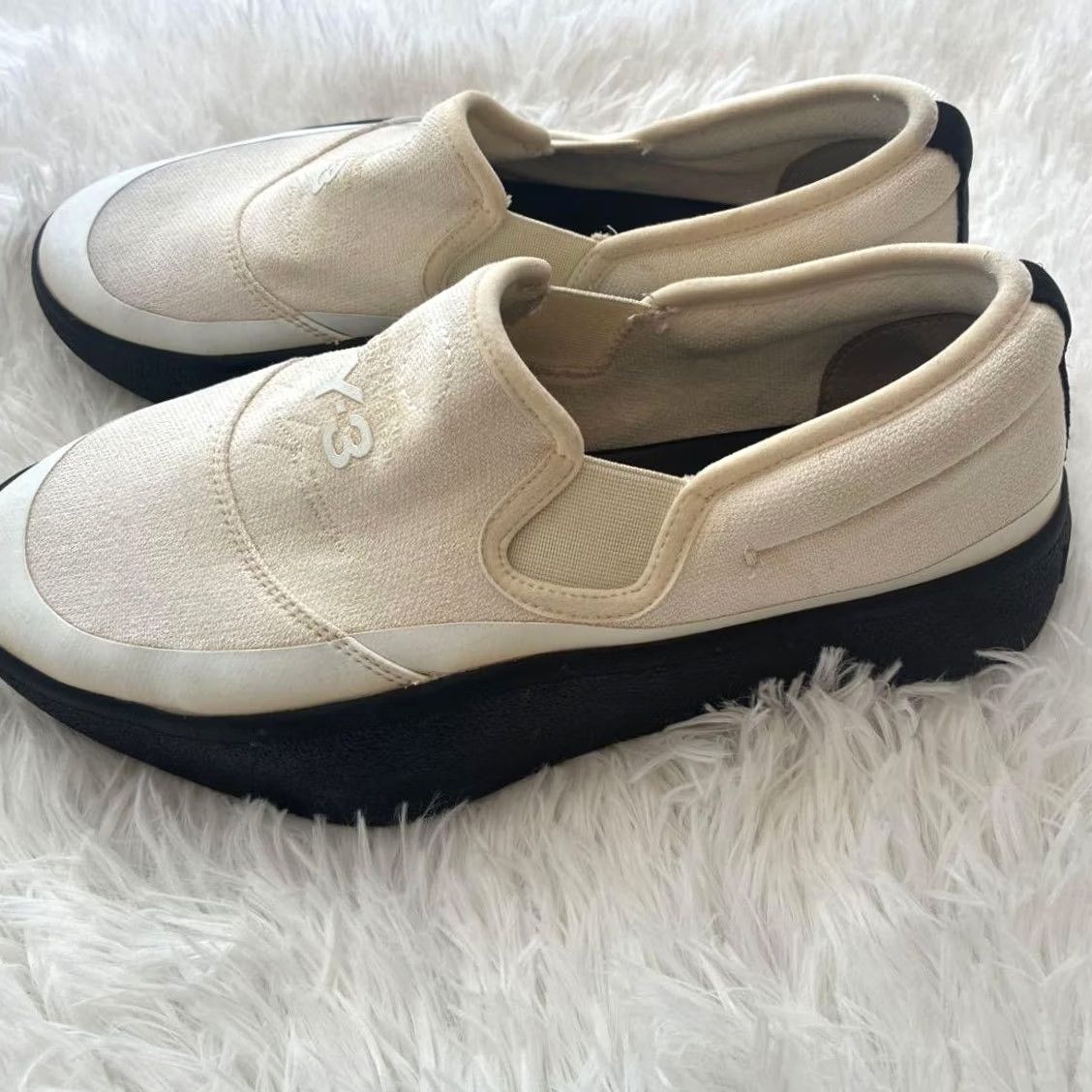 Y-3 Y-3 Sneakers Low Cut Canvas 9.0US 27Cm Sneaker JPN Collaboration Yohji Yamam Men Size US 9 / EU 42 - 5 Thumbnail