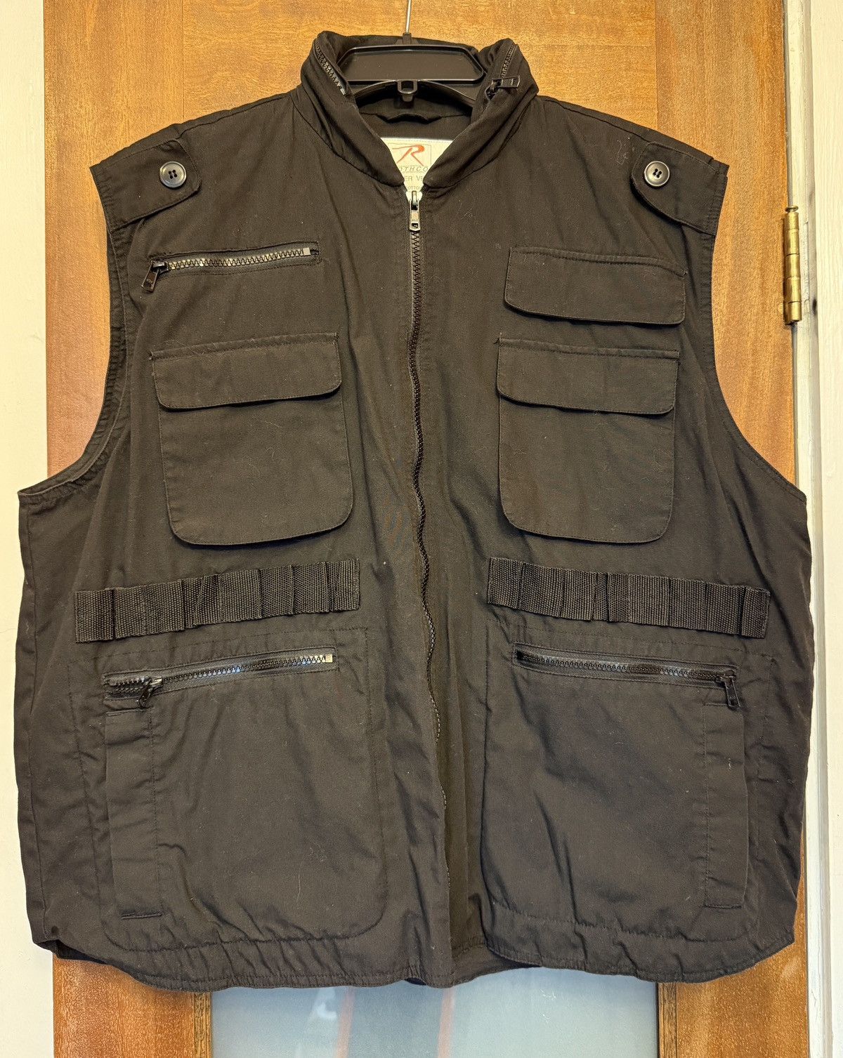 Rothco Rothco Ranger Vest Black Utility Hunting Concealed Carry Size US XL / EU 56 / 4 - 1 Thumbnail