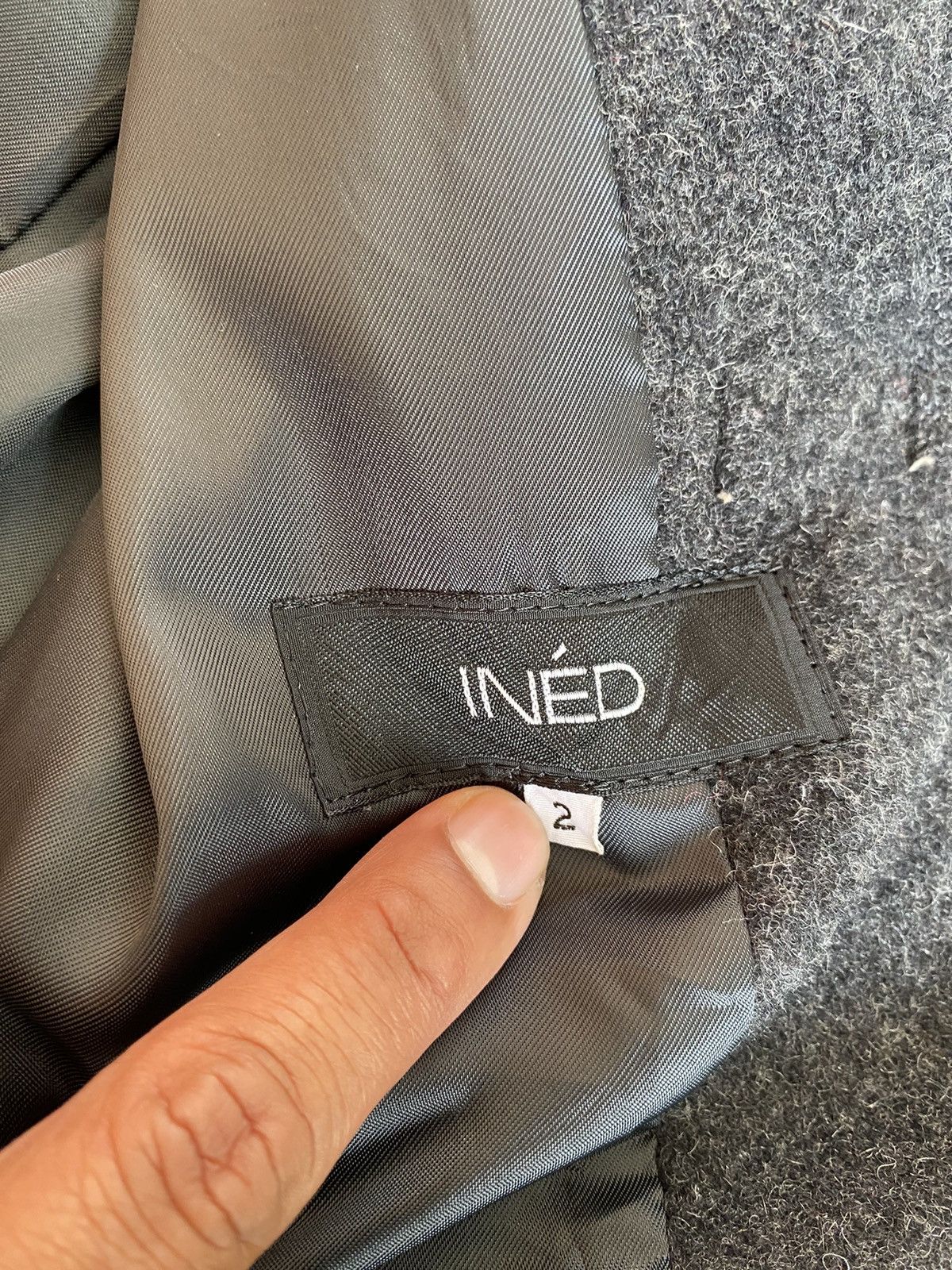 Japanese Brand Ined Wool Jacket By Yohji Yamamoto Size US S / EU 44-46 / 1 - 6 Thumbnail