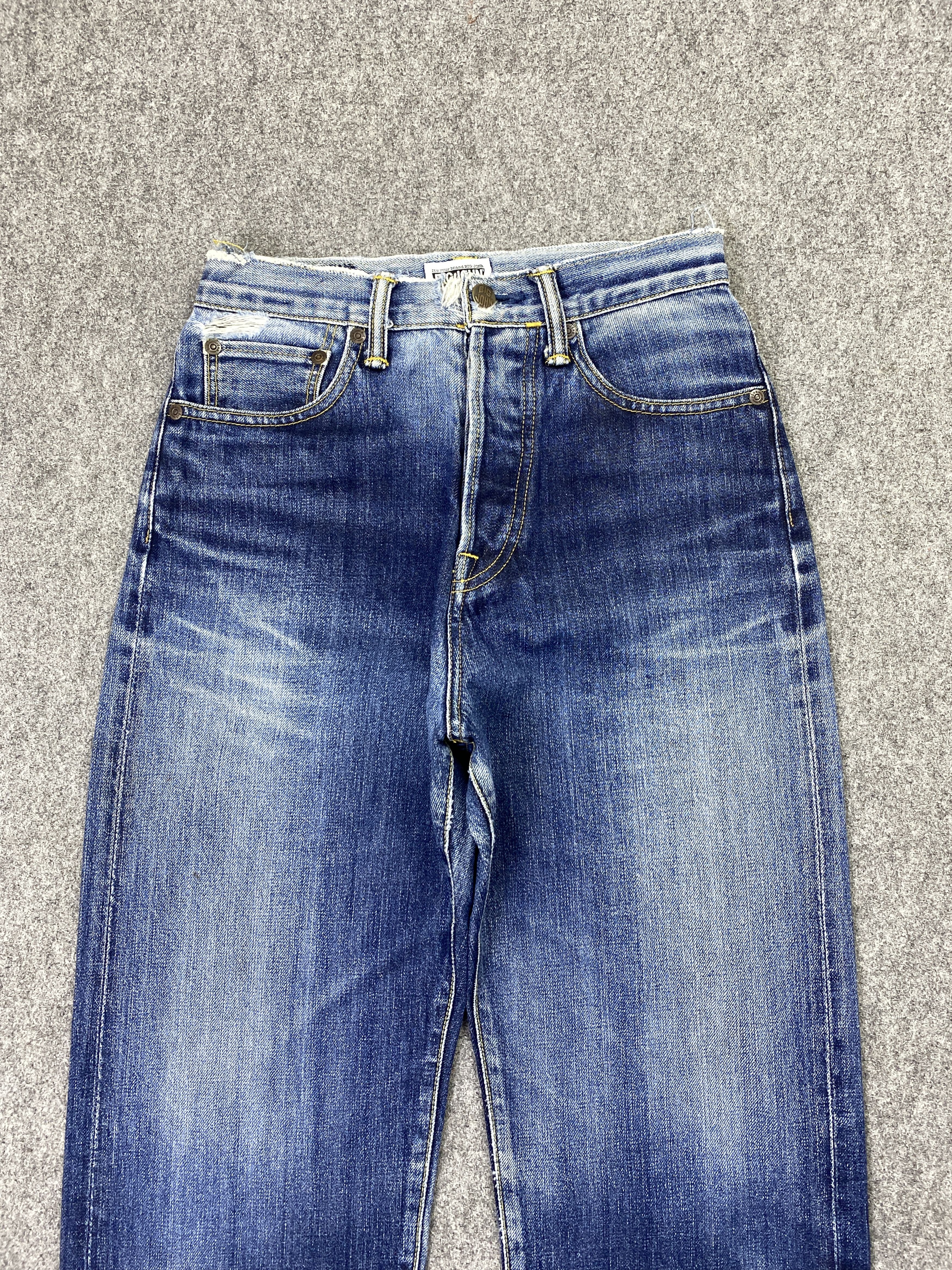 Big John Vintage Big John Faded Blue Button Fly Denim DP2880 Size US 26 / EU 42 - 2 Thumbnail