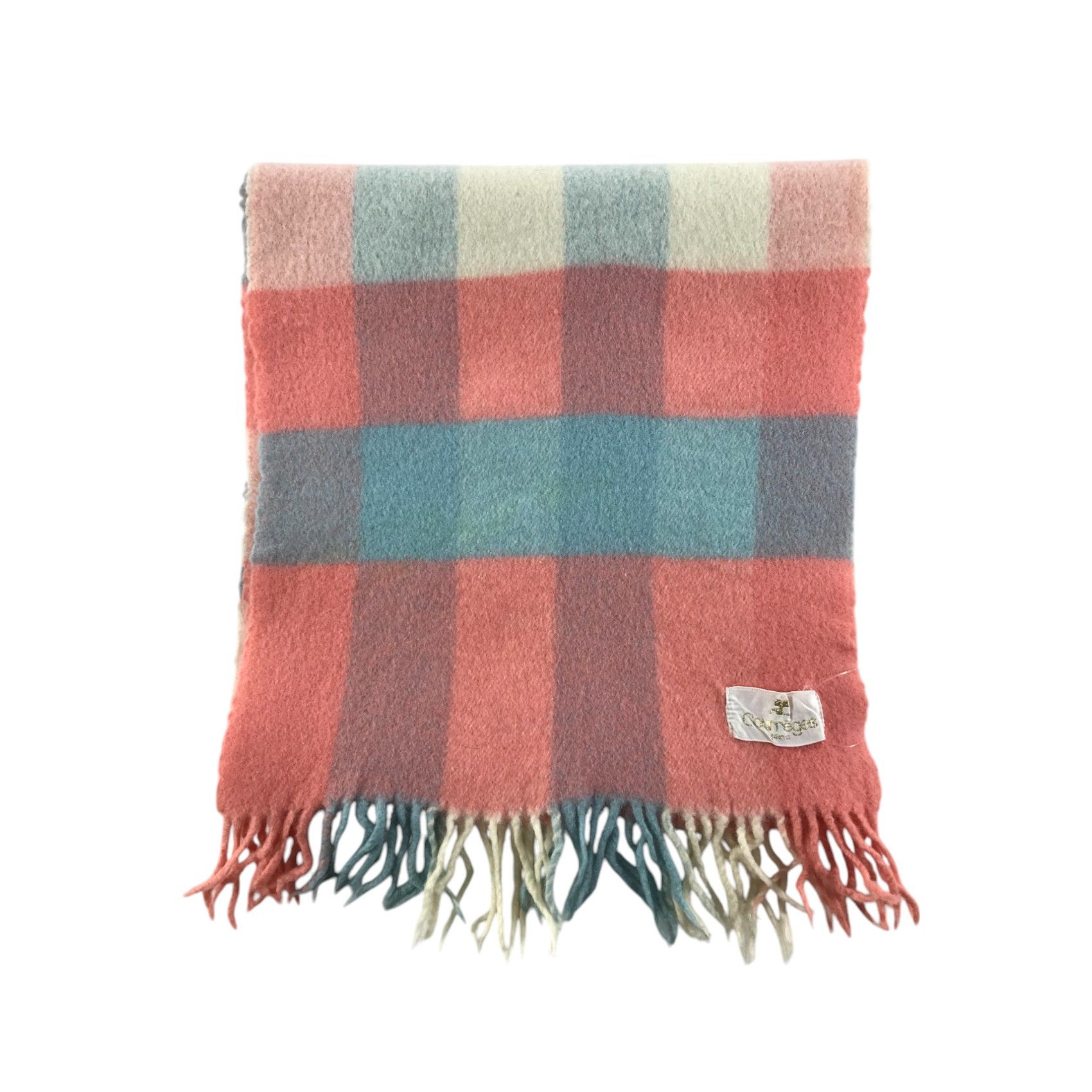 Courreges × Vintage Courreges Homme Scarf / Muffler / Neckwear - WW2442 Size ONE SIZE - 2 Thumbnail