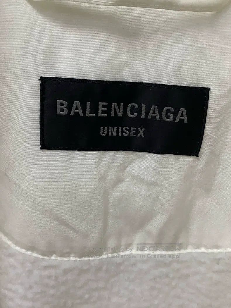 Balenciaga Balenciaga Back Embroidered Logo Fleece Jacket Size US XS / EU 42 / 0 - 5 Thumbnail