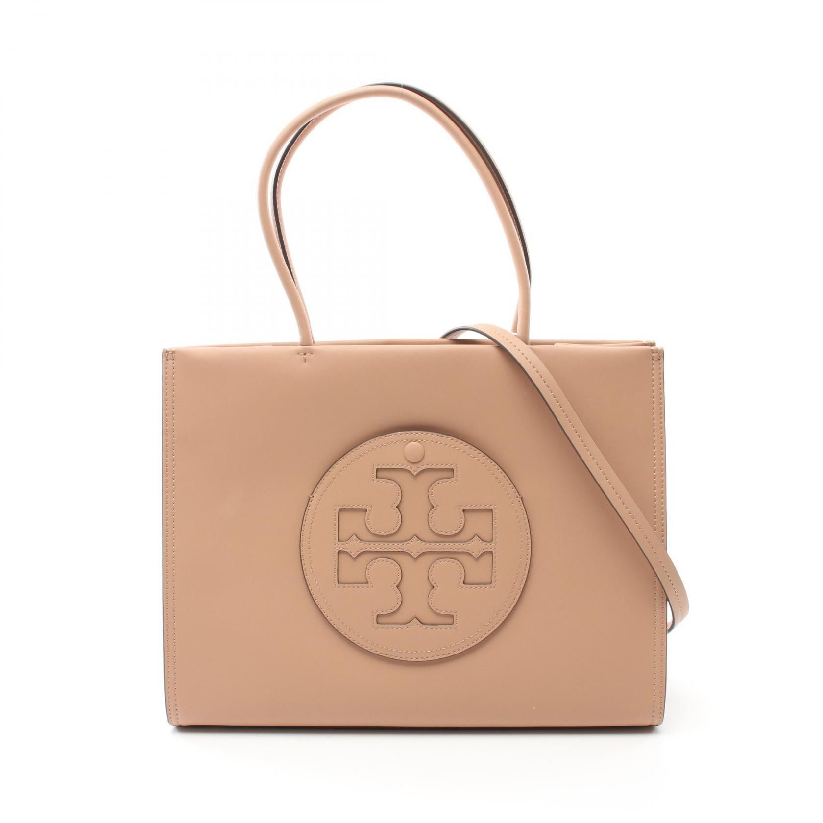 Tory Burch Tory Burch Ella Handbag Tote Bag Others Fake Leather Brown Size ONE SIZE - 1 Thumbnail