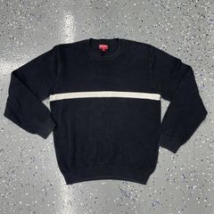 Supreme Split Pique Crewneck | Grailed