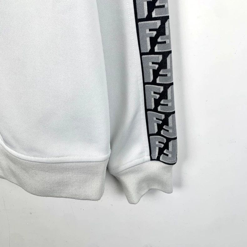 Fendi Fendi White Logo Long Sleeve Sweatshirt Size US XS / EU 42 / 0 - 5 Thumbnail