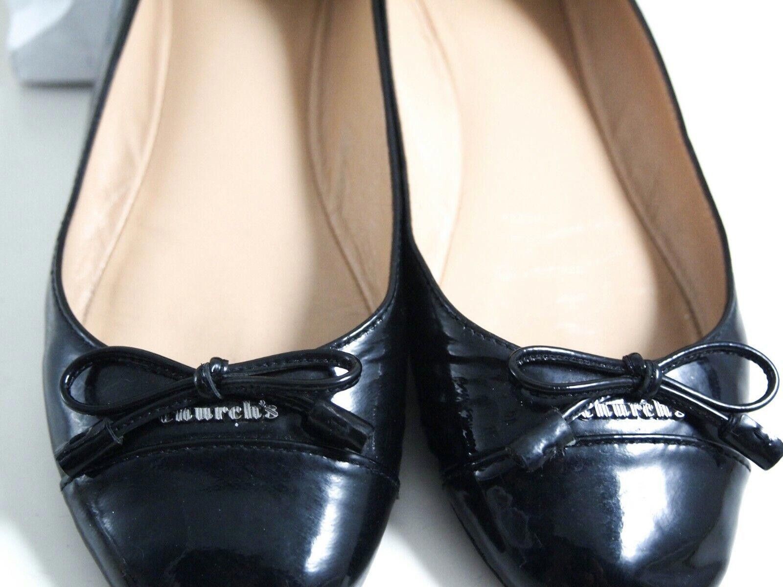Church's Church's Meera Flats Black Patent Leather Womens EU 36 US 6 Size US 6 / IT 36 - 3 Thumbnail