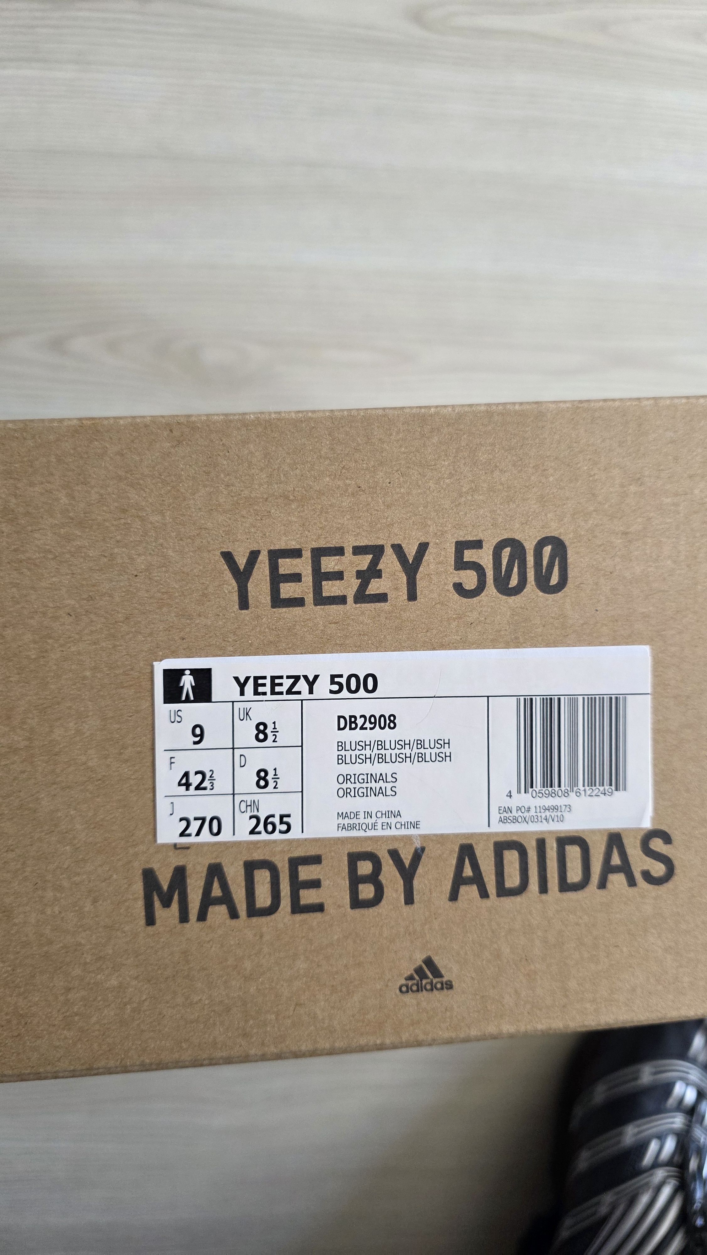 Adidas × Kanye West Adidas X Yeezy 500 Blush Size US 9 / EU 42 - 3 Thumbnail