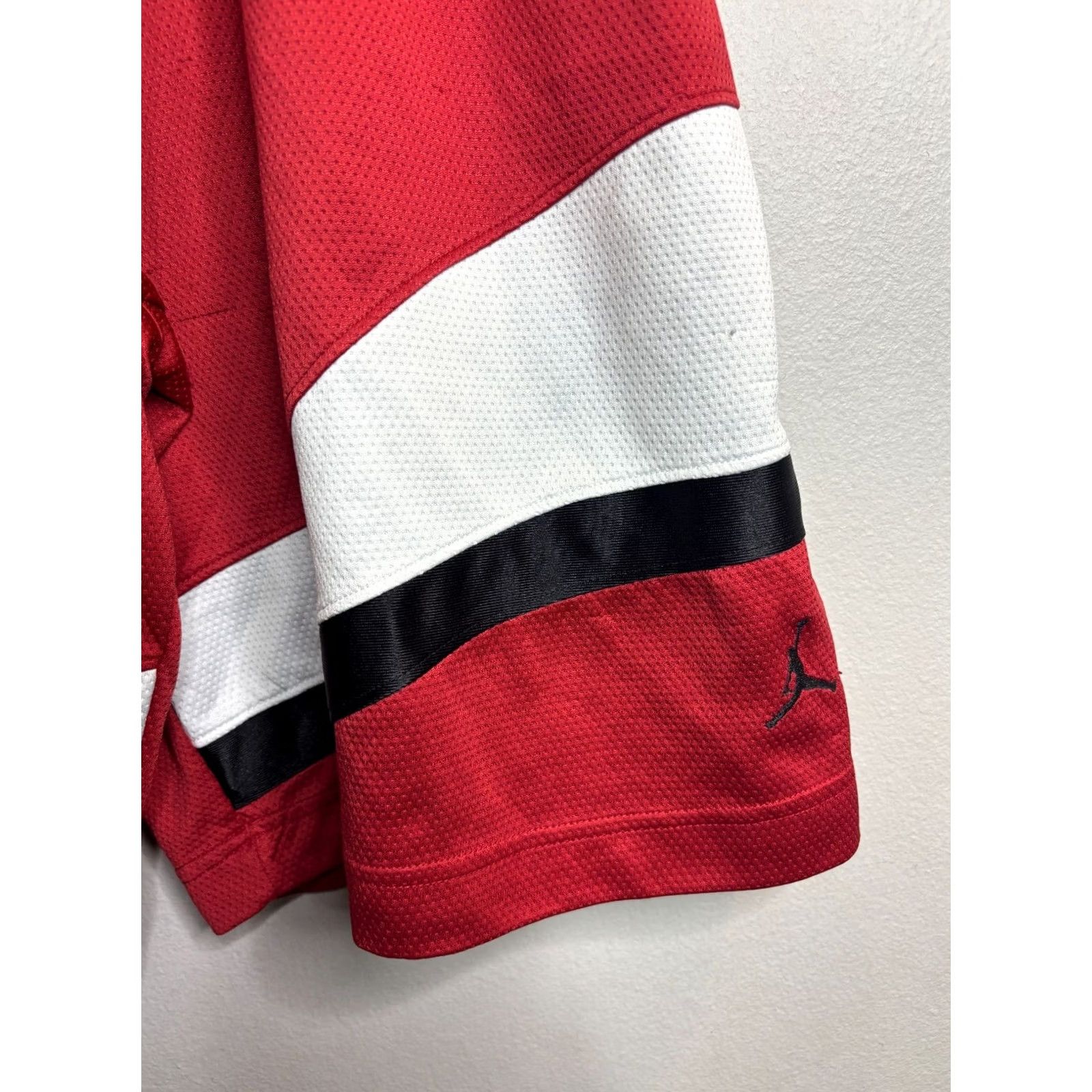 Nike Vintage Y2K Nik Shorts Mens Size M Red Basketball Shimmer Dazzle 4680 Size US 31 - 2 Thumbnail
