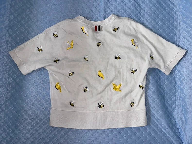 Thom Browne Thom Browne Short sleeves T-shirt Size US XXS / EU 40 - 2 Thumbnail