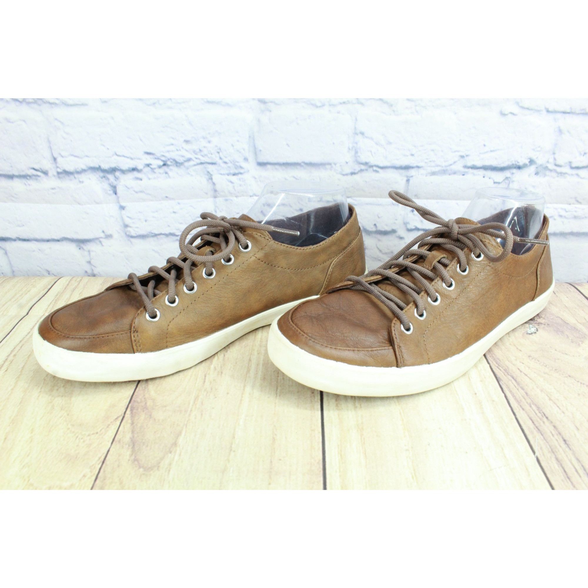 L.L. Bean LL Bean Brown Leather Mountainville Lace Up Shoes Size US 9.5 / EU 42-43 - 2 Thumbnail