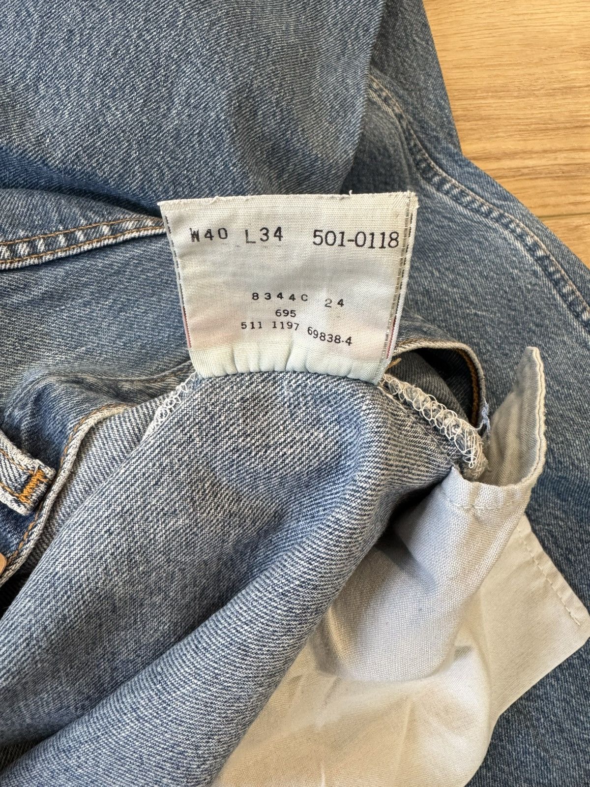 Levi's Vintage Levis 501 Size US 38 / EU 54 - 9 Thumbnail