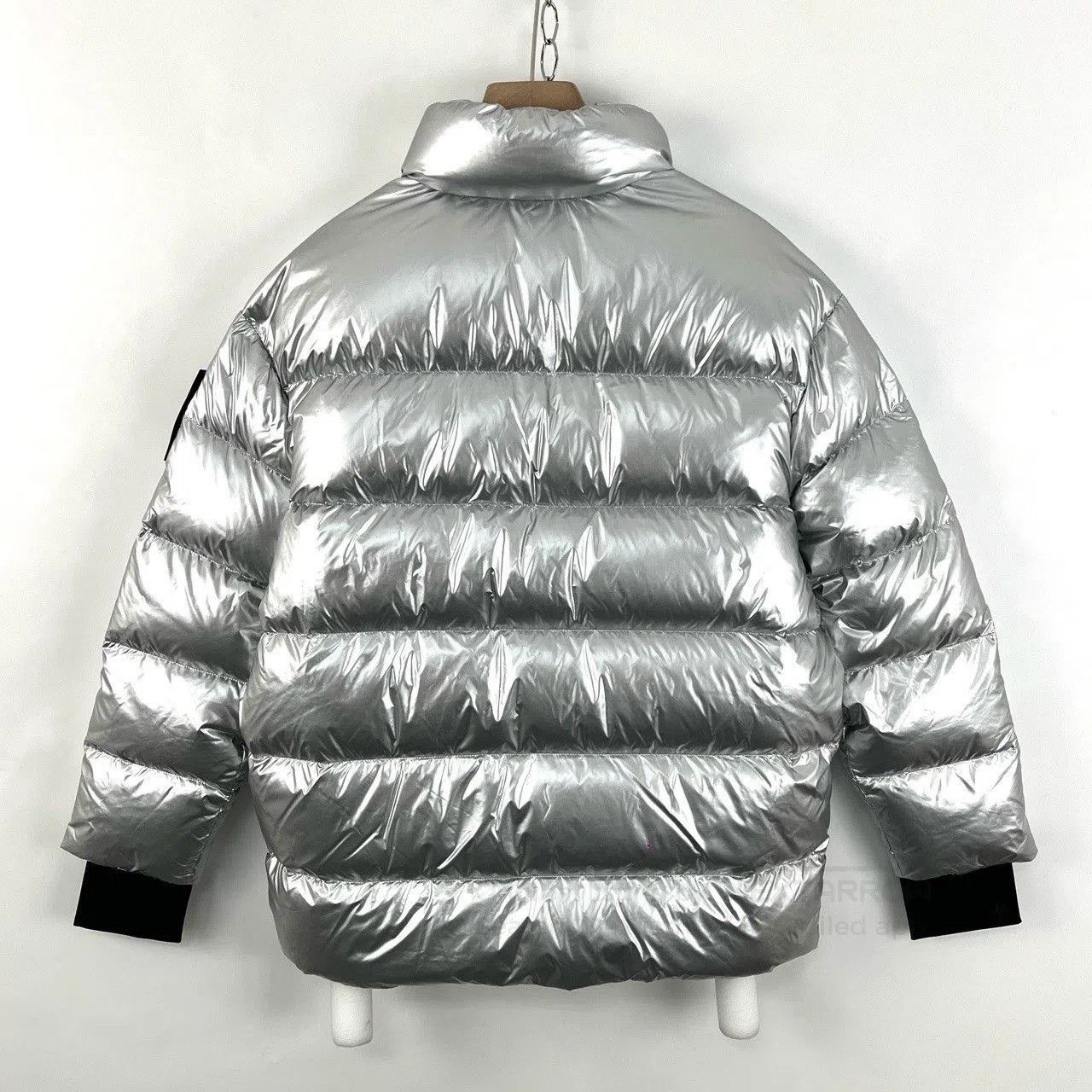 Moose Knuckles Moose Knuckles Short Down Jacket Silver Logo. Size US M / EU 48-50 / 2 - 8 Thumbnail