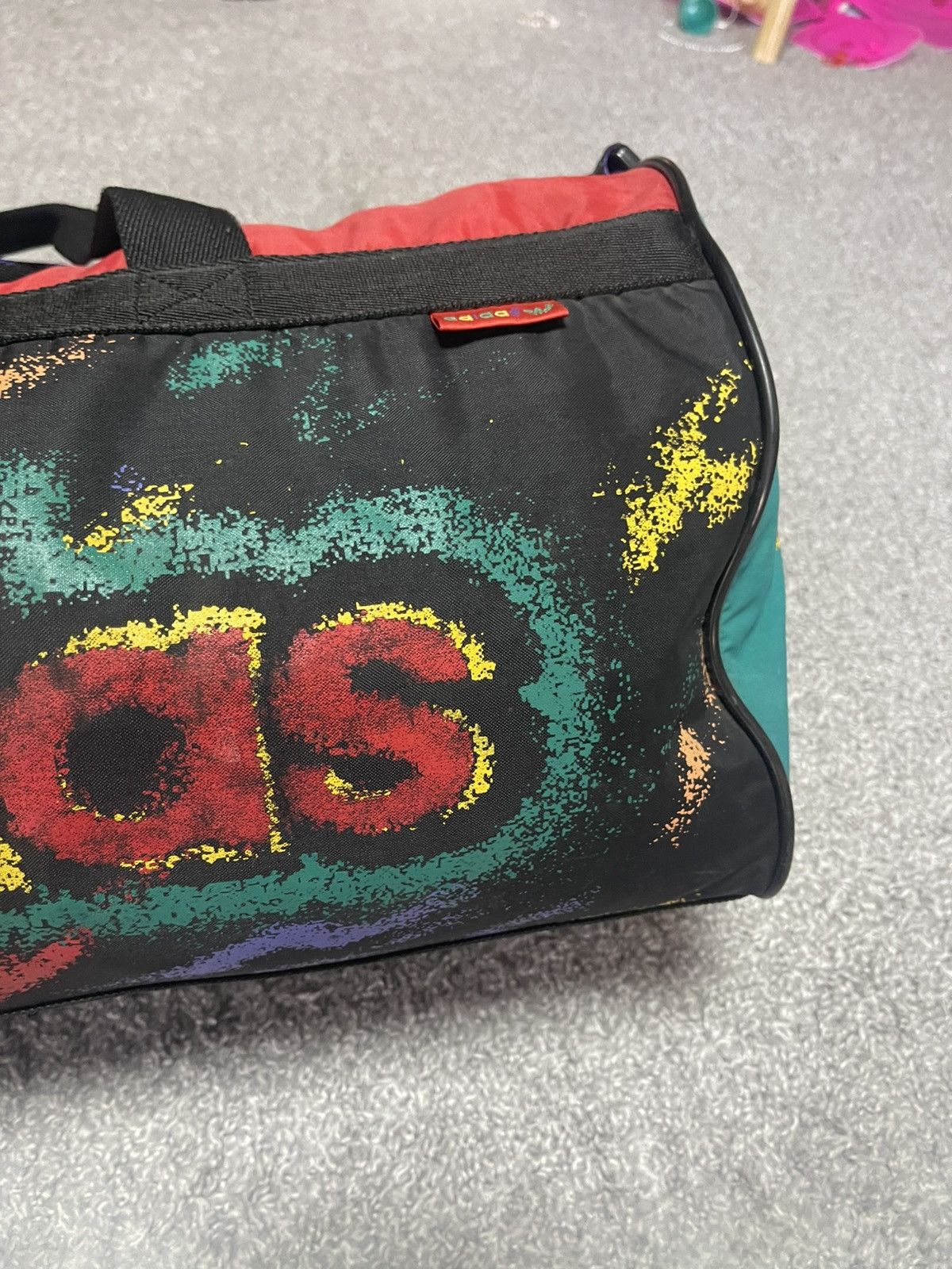 Adidas Adidas Retro 80-90 Rare Duffle Bag Size ONE SIZE - 9 Thumbnail