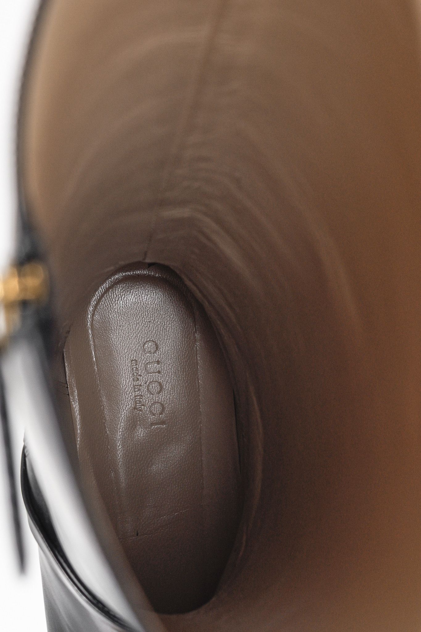 Gucci Gucci Rosie Black Elite Calf Leather Riding Boots Size US 8.5 / IT 38.5 - 11 Thumbnail