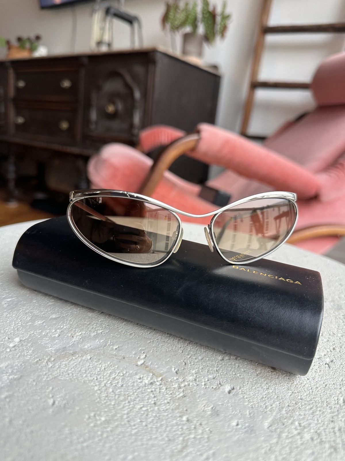 小物 BALENCIAGA 23ss Sunglasses Balenciaga Bb0423s Black Male Rectangle Sunglasses | Eyewear Index