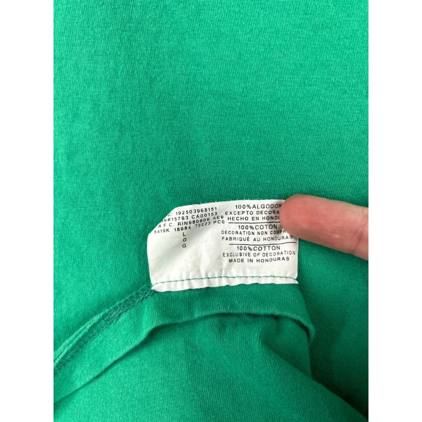 Champion Champion Shirt Mens Large Green Embroidered Logo Crew Neck Athletic Short Sleeve Size US L / EU 52-54 / 3 - 5 Thumbnail