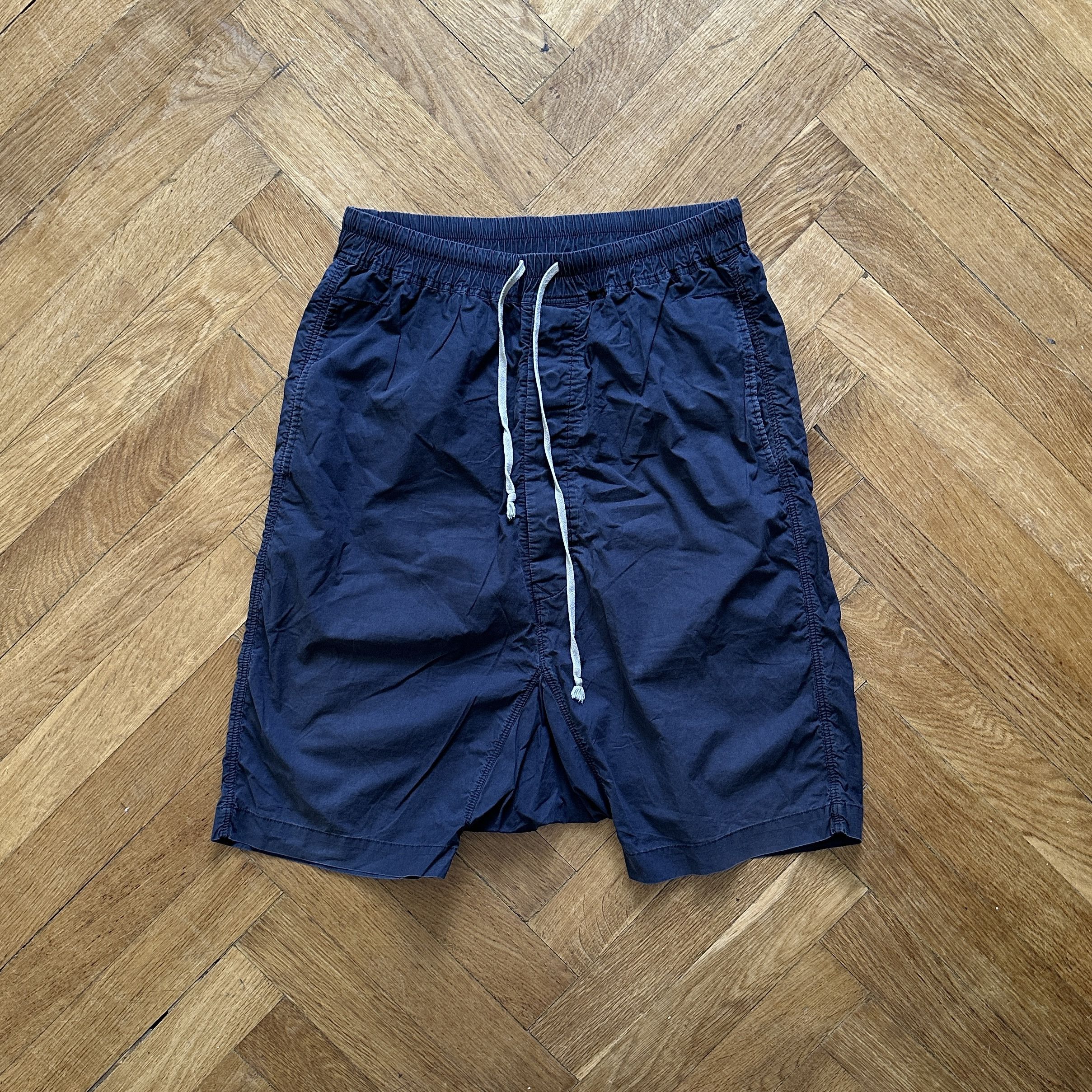 image of Rick Owens Ss18 Passport Shorts in Black, Men's (Size 30)