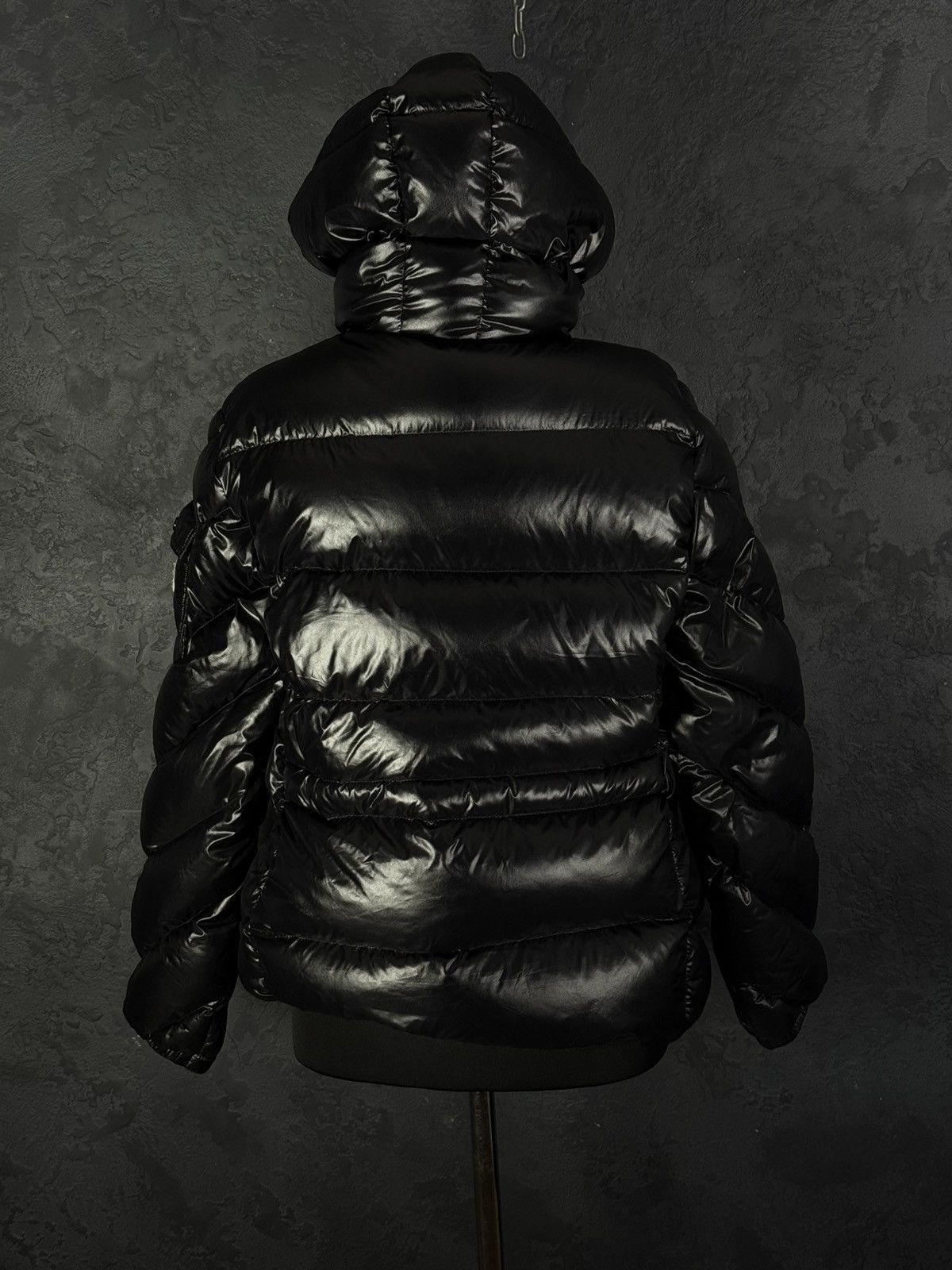 Moncler Moncler Black Brouel Hooded Quilted Jacket Goose Down Size 5 Size L / US 10 / IT 46 - 6 Thumbnail