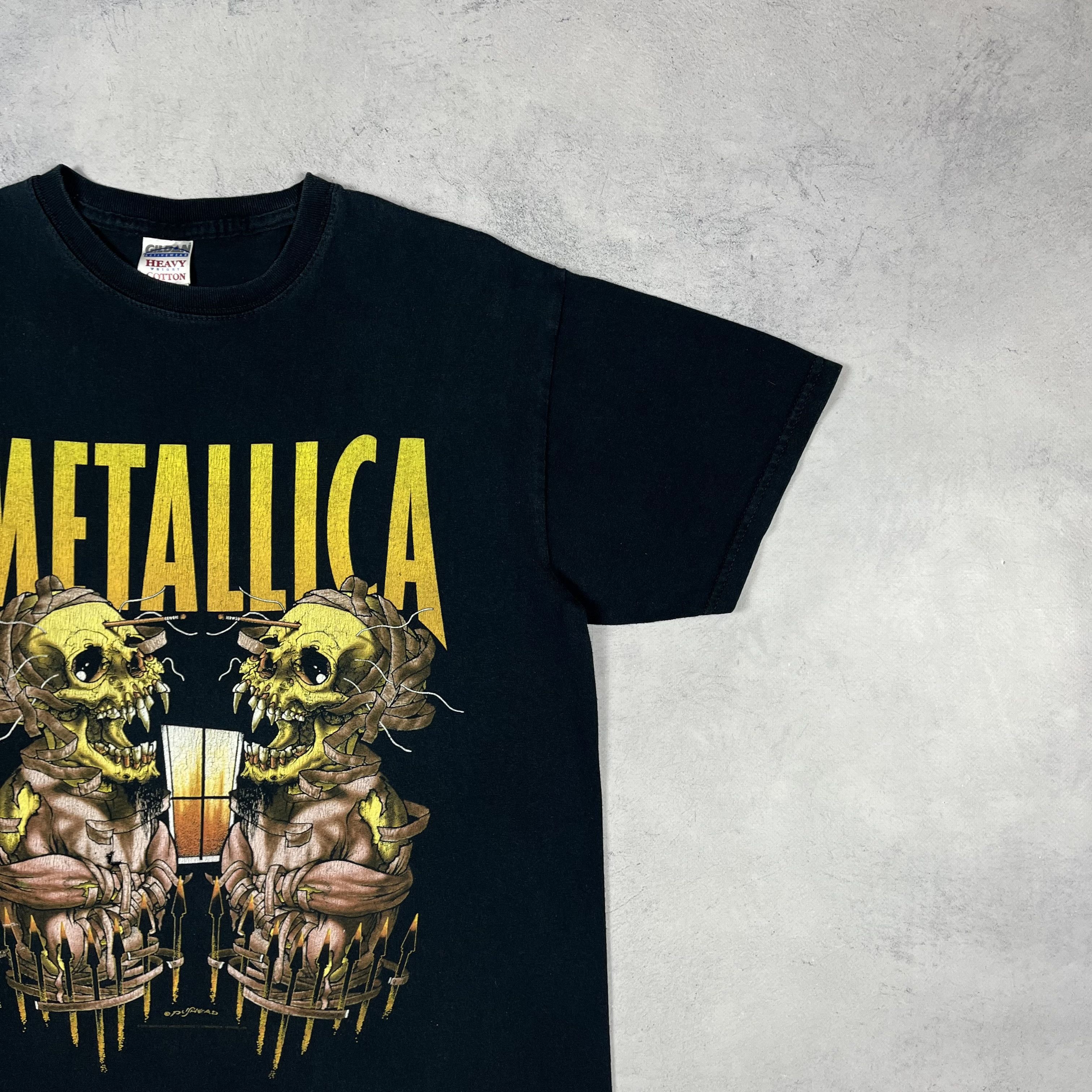Band Tees Vintage Metallica Pushead Rare Rock Band T Shirt 00’s Size US M / EU 48-50 / 2 - 3 Thumbnail