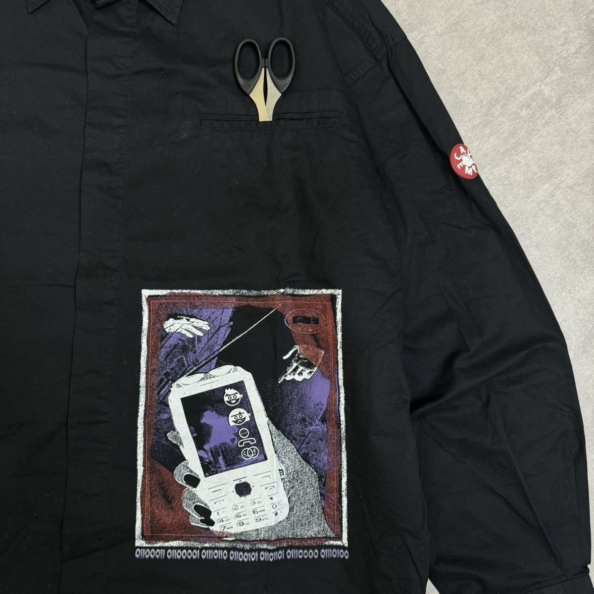 Cav Empt Cav Empt Overshirts Black Size US XL / EU 56 / 4 - 2 Thumbnail