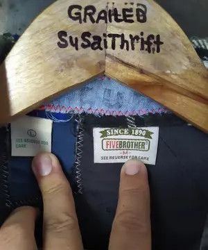 FiveBrother Reworked Five Brother Custom Patchwork Flannel Shirt Size US L / EU 52-54 / 3 - 5 Thumbnail
