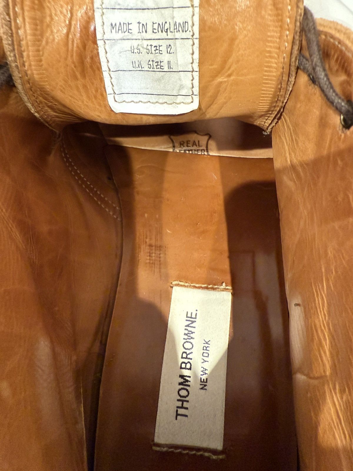 Thom Browne Thom Browne Made in England Suede Chukka Boots – Crepe Sole Size US 12 / EU 45 - 6 Thumbnail